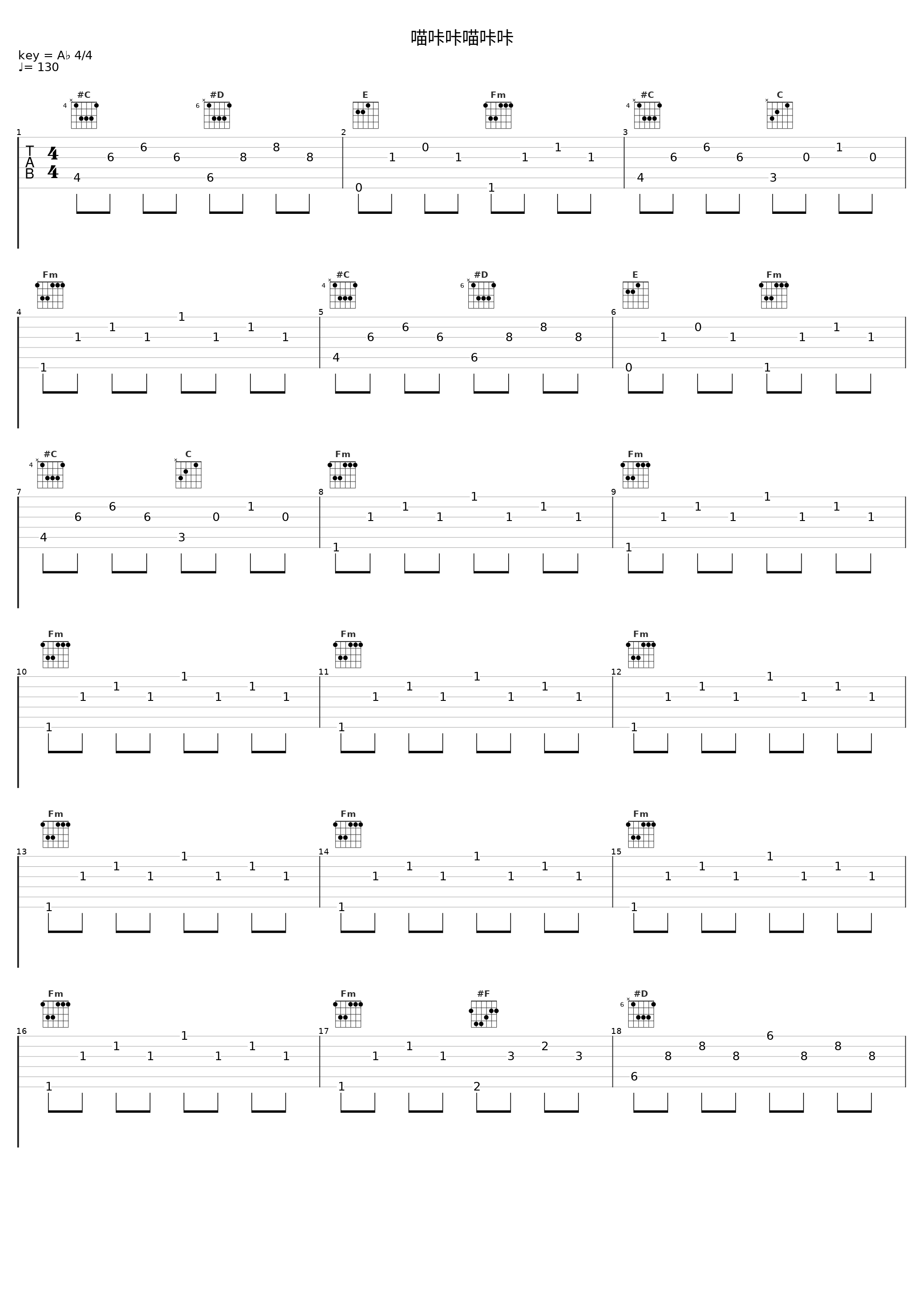 喵咔咔喵咔咔_巡音流歌_1
