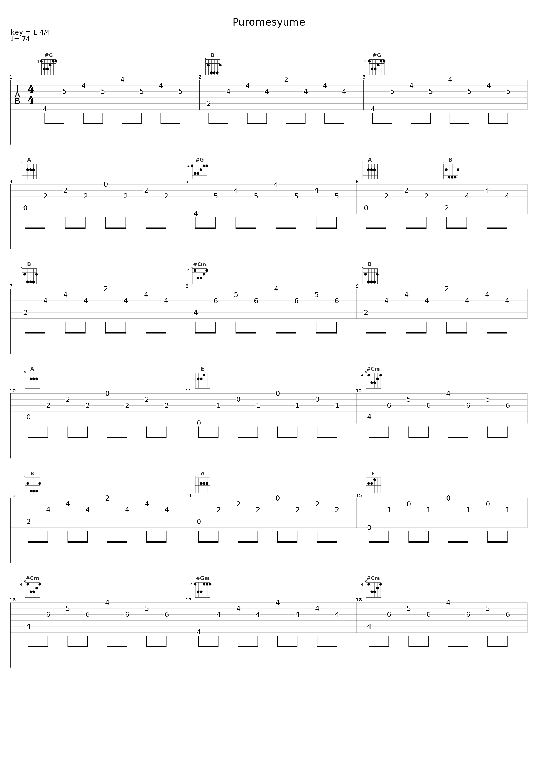 Puromesyume_喜多郎_1
