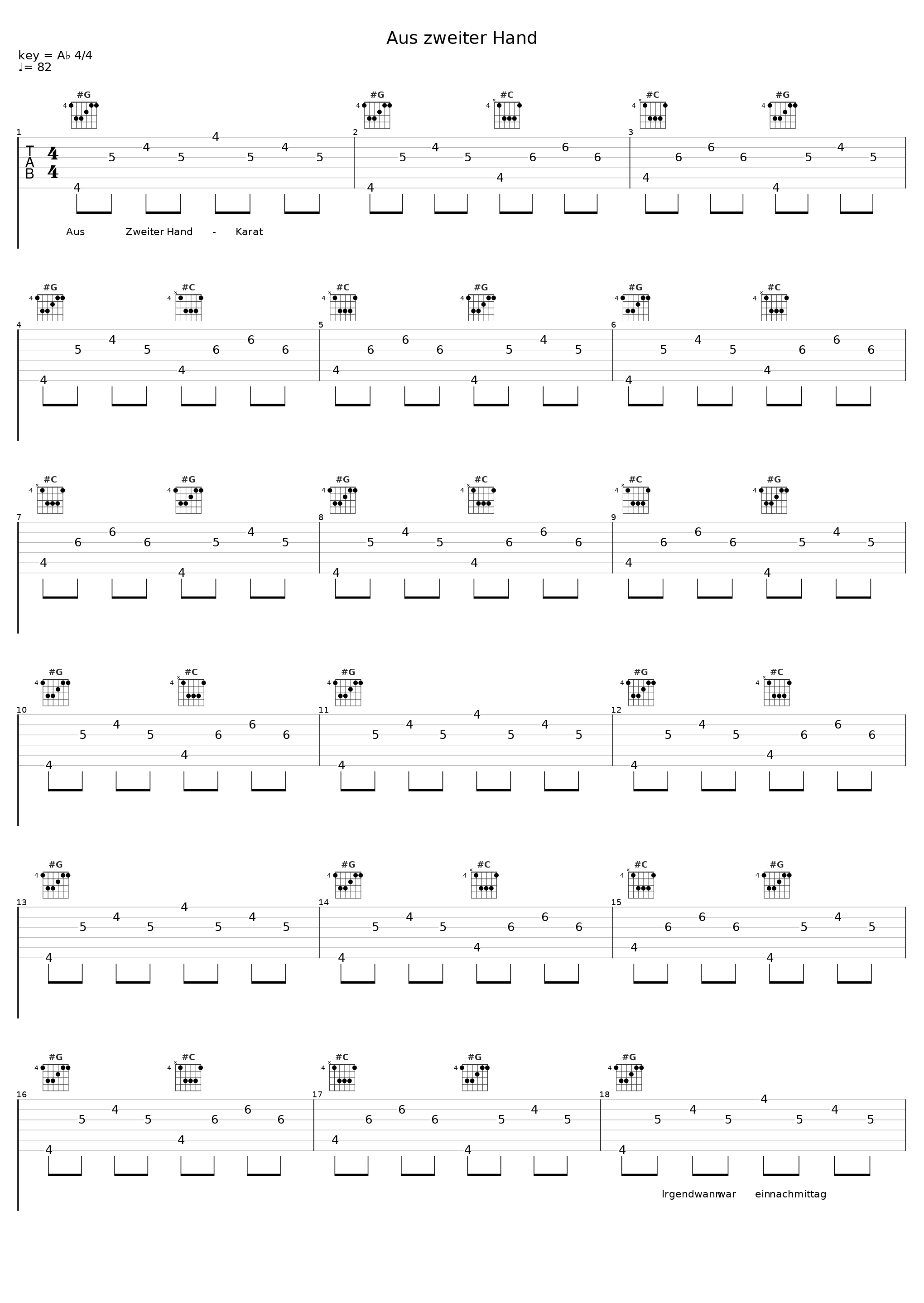 Aus zweiter Hand_Karat_1