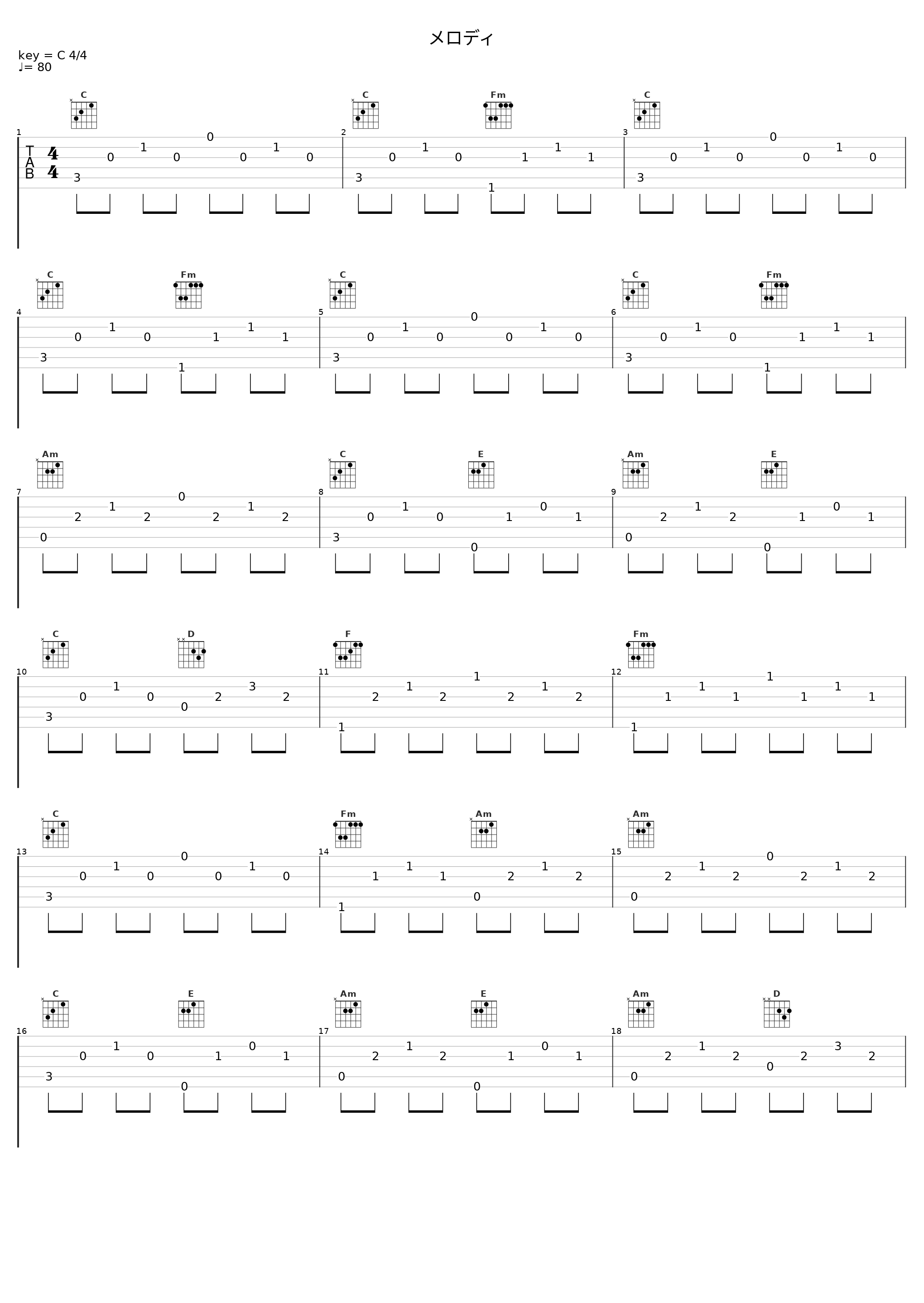 メロディ_KEYTALK_1