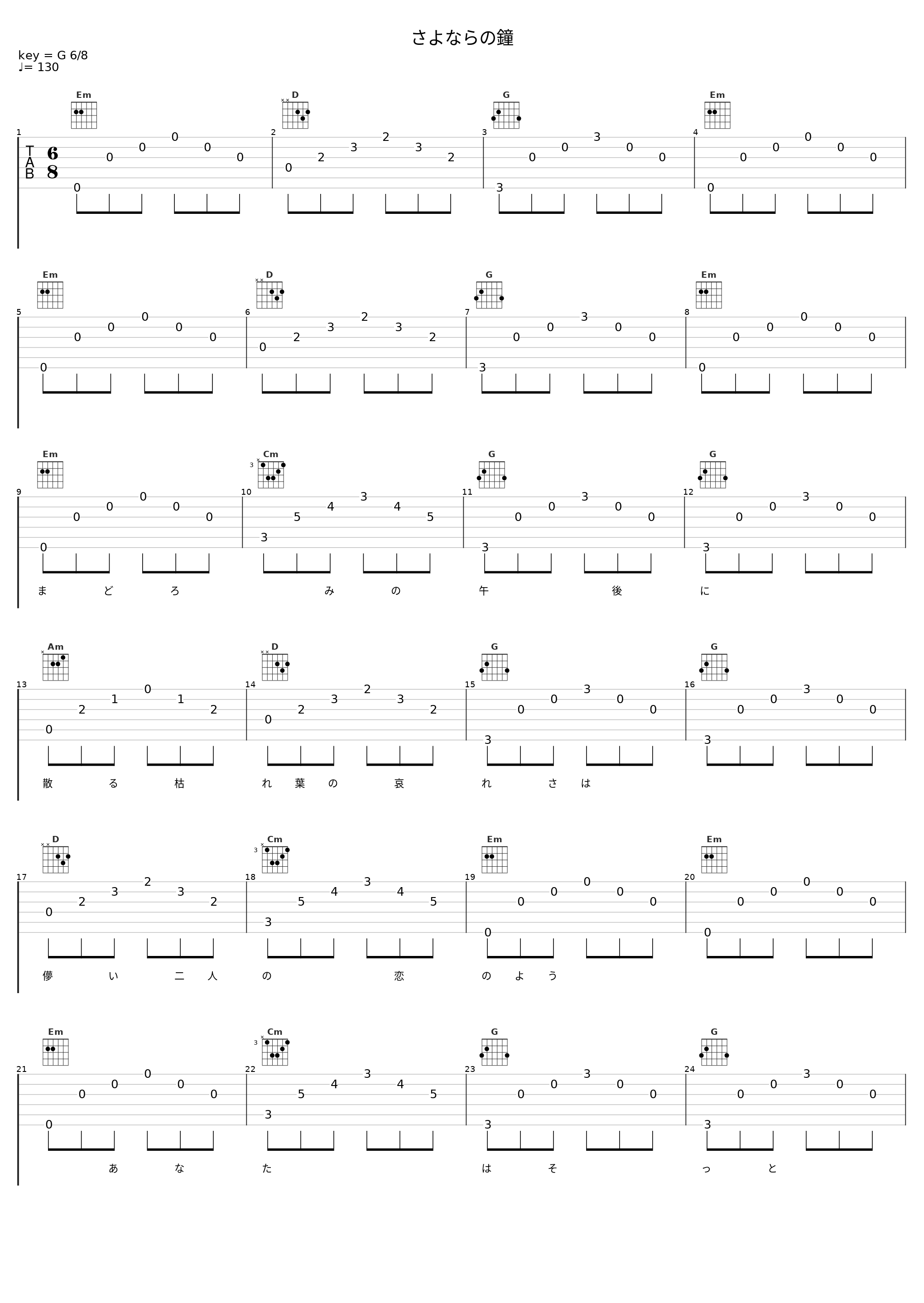 さよならの鐘_THE ALFEE_1