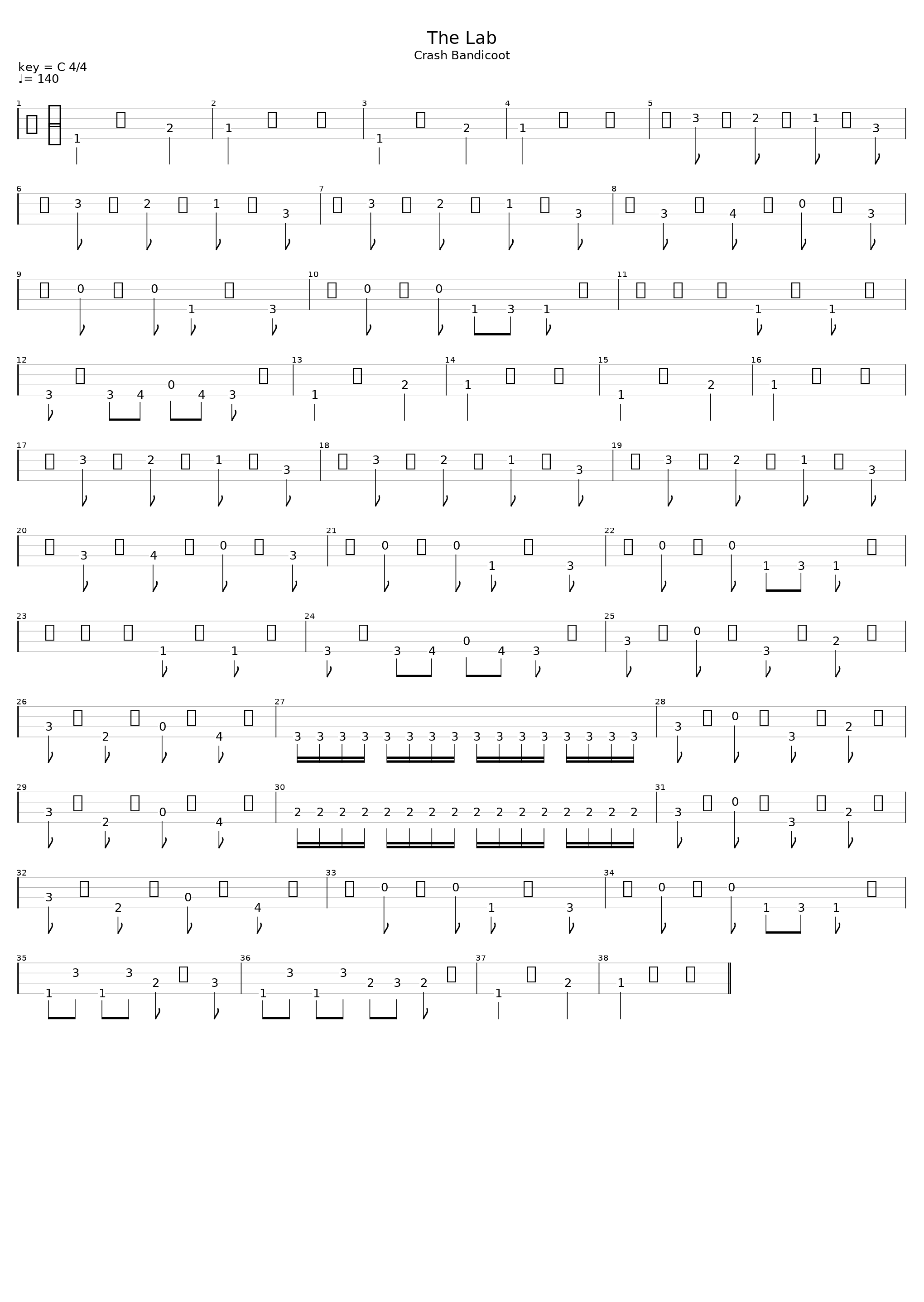 The Lab_Crash Bandicoot_1