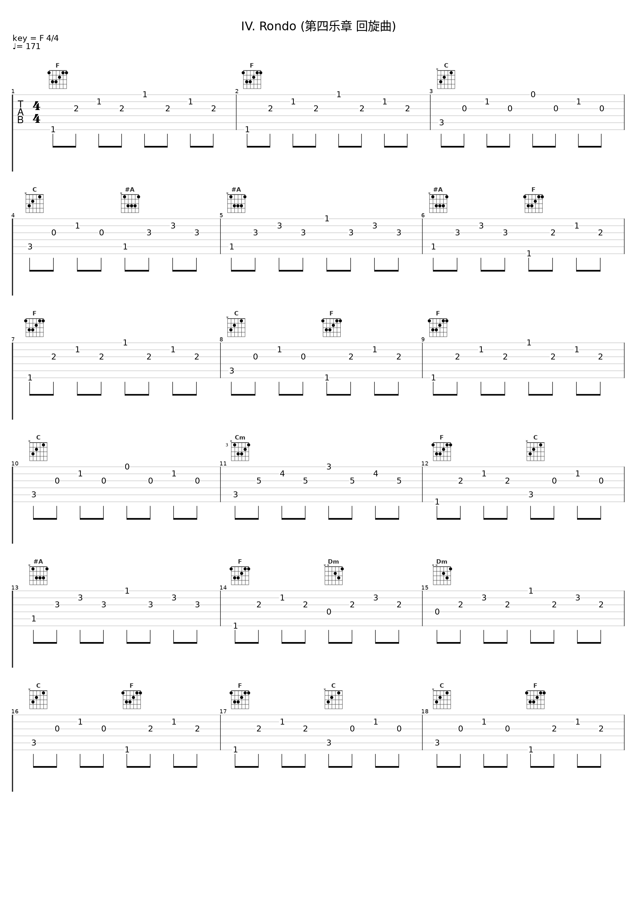 IV. Rondo (第四乐章 回旋曲)_Jascha Heifetz_1