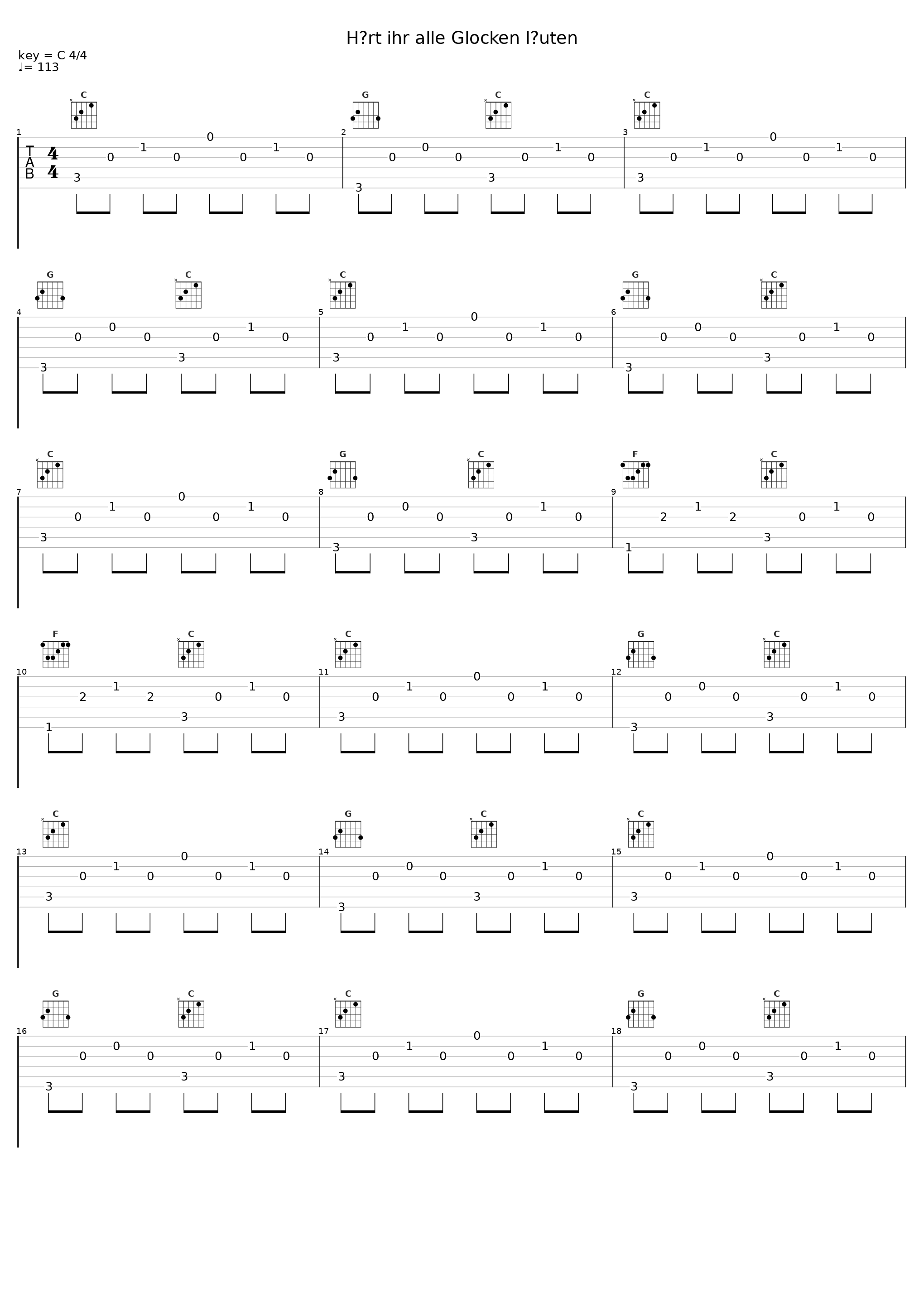 Hört ihr alle Glocken läuten_Reinhard Horn_1