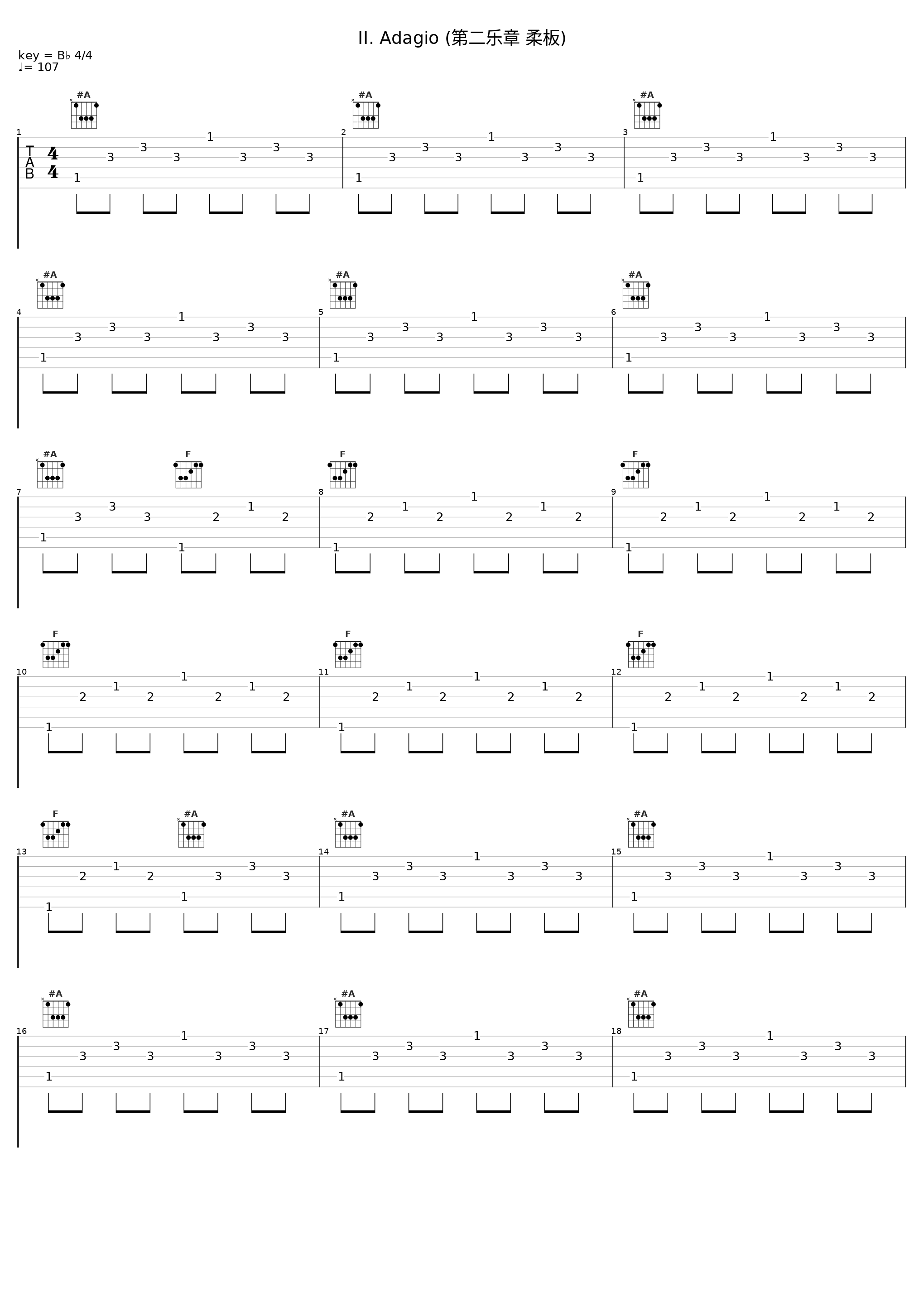 II. Adagio (第二乐章 柔板)_Jascha Heifetz_1