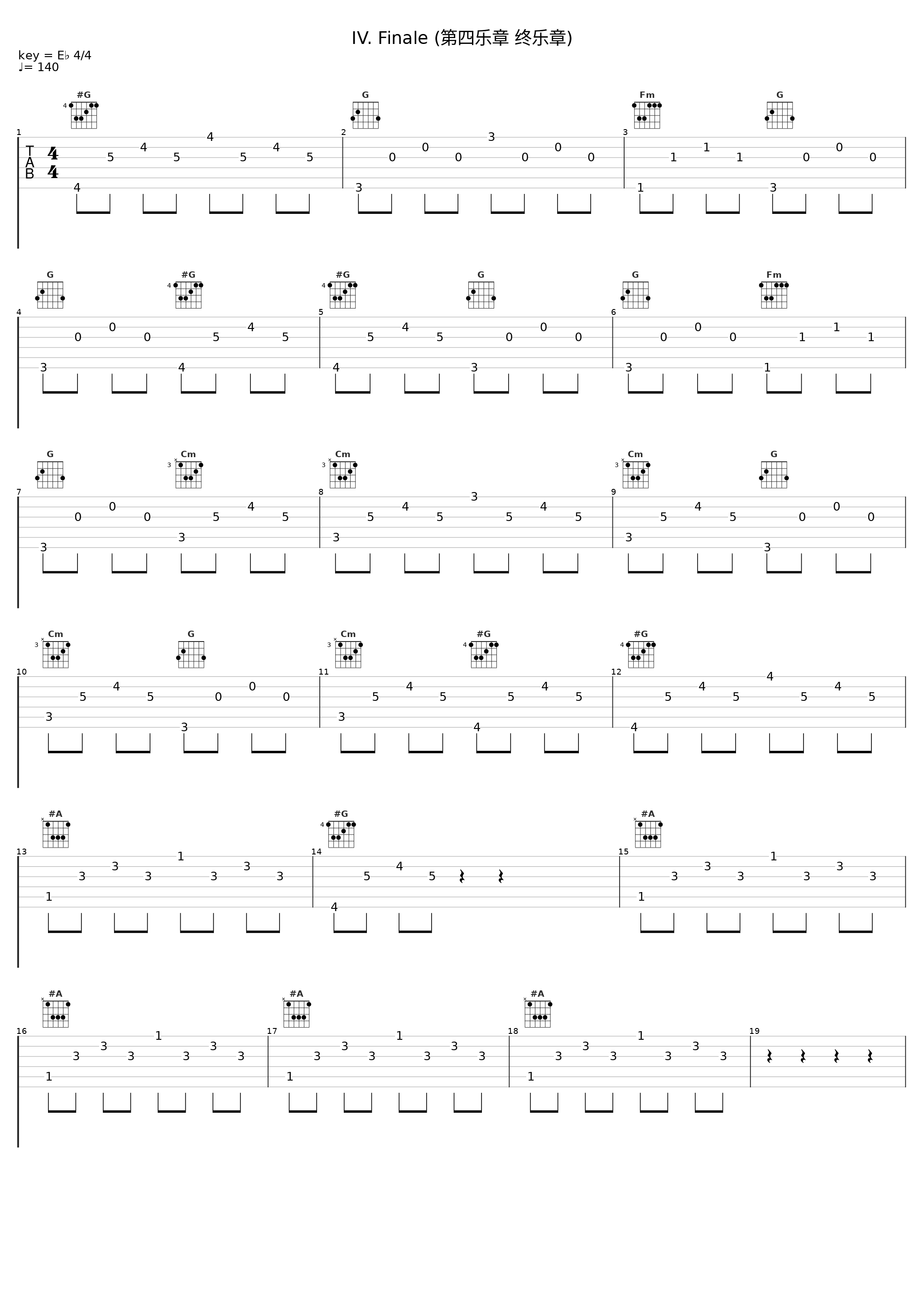 IV. Finale (第四乐章 终乐章)_Jascha Heifetz_1