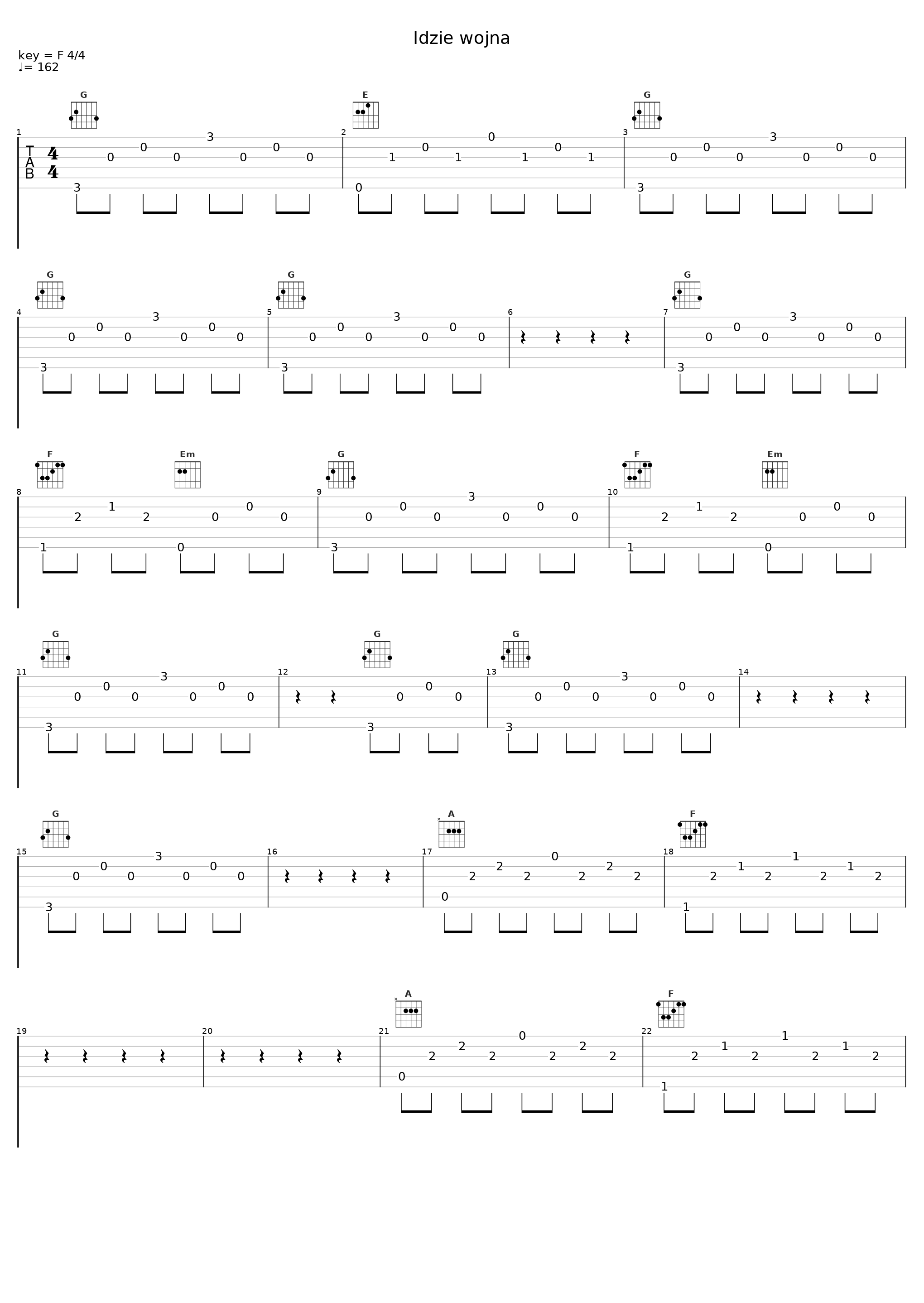 Idzie wojna_Tymon,The Transistors,Olaf Deriglasoff_1
