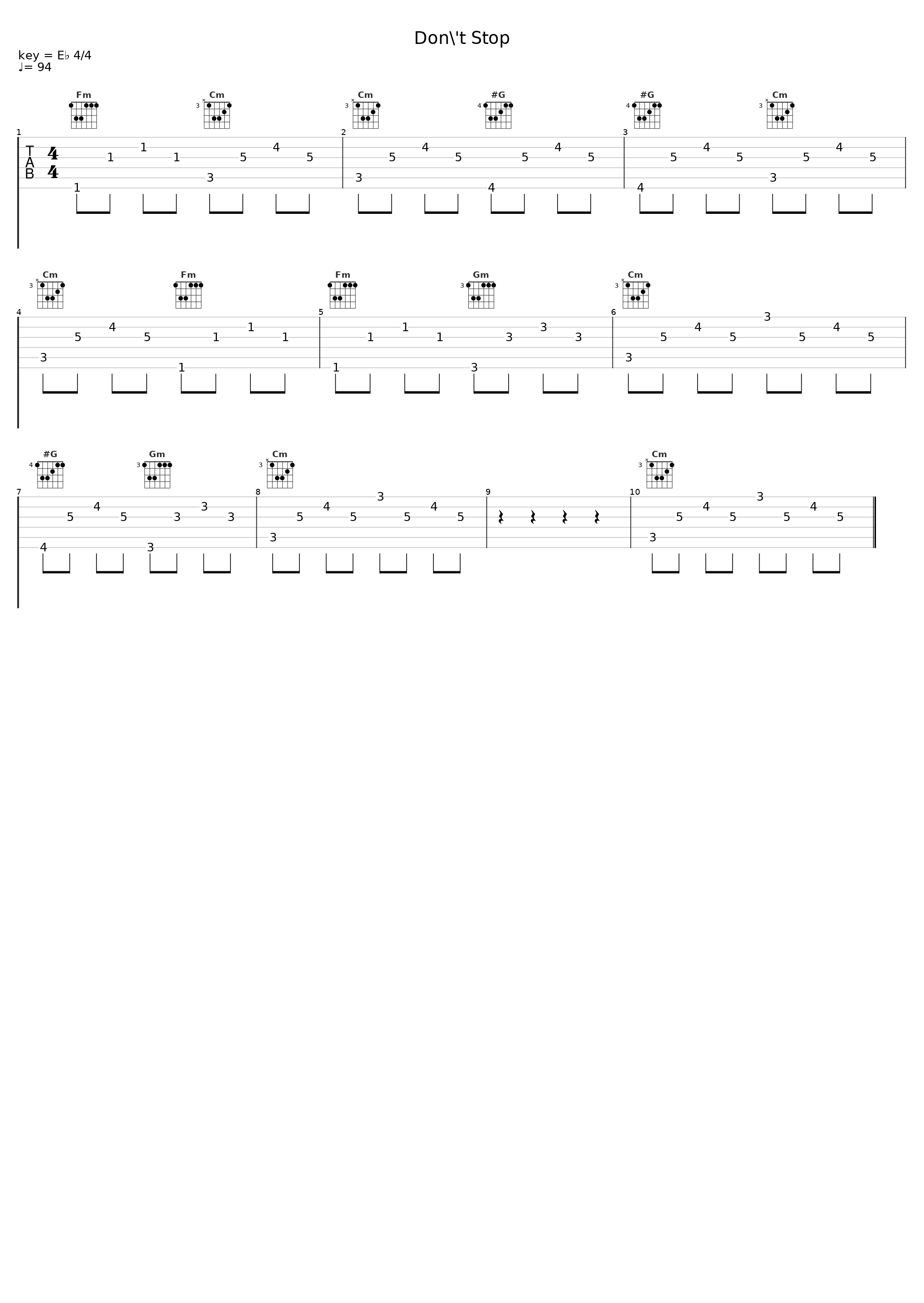 Don\'t Stop_棉子_1