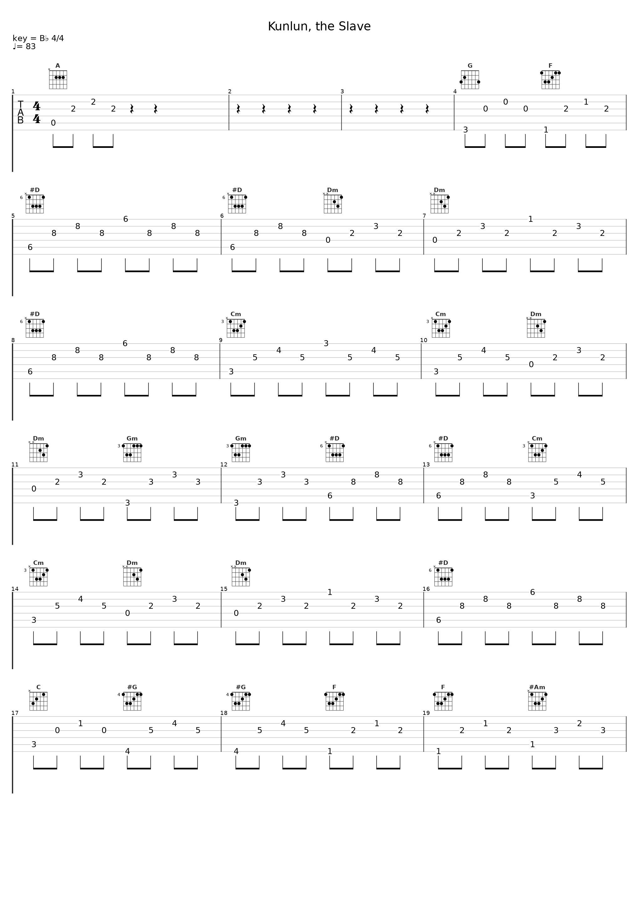 Kunlun, the Slave_Klaus Badelt_1