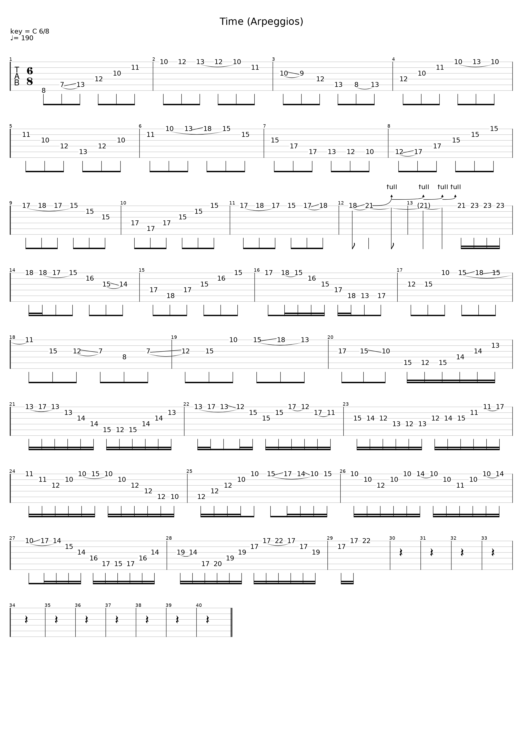 Time (Arpeggios)_Wintersun_1