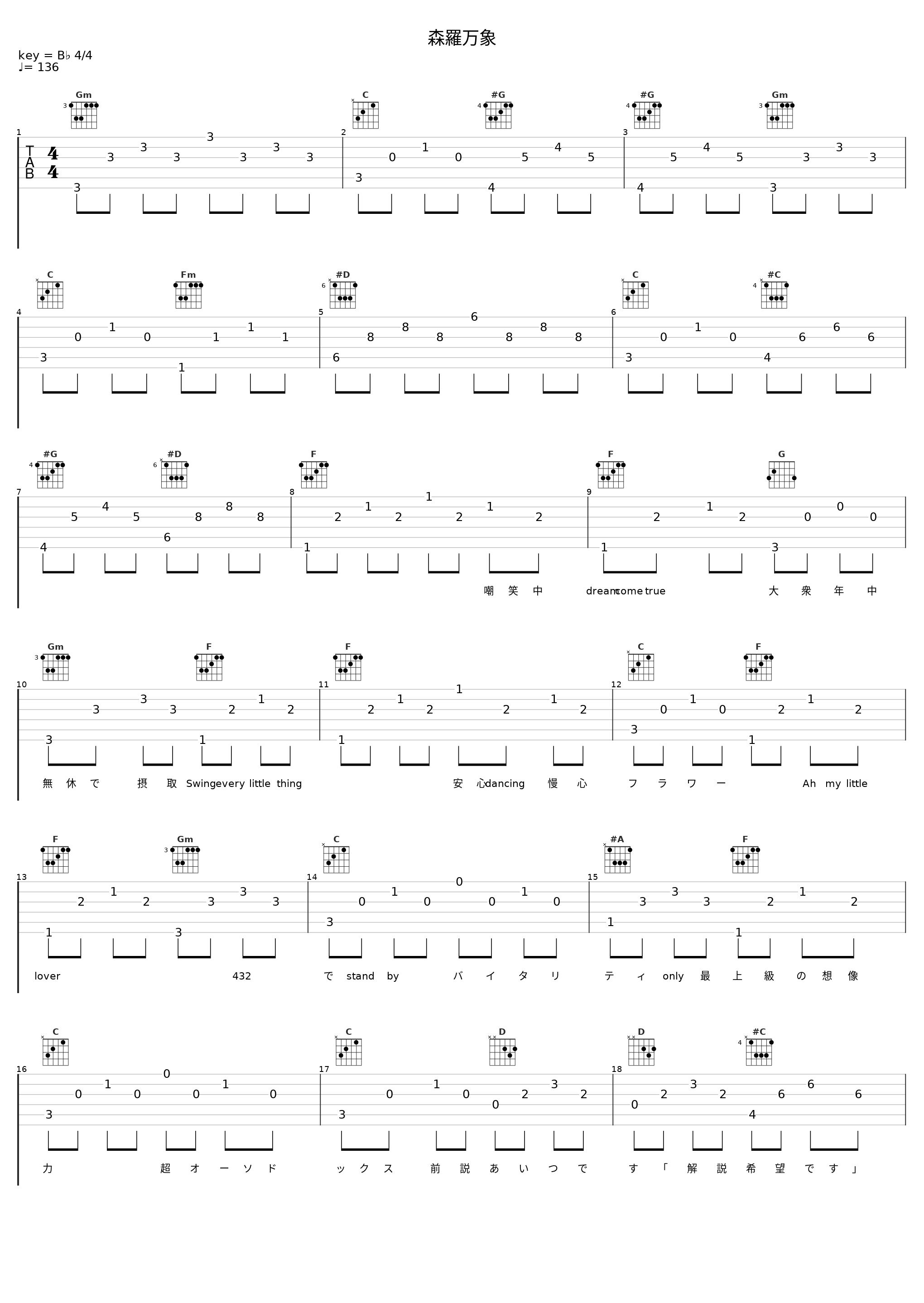 森羅万象_KEYTALK_1