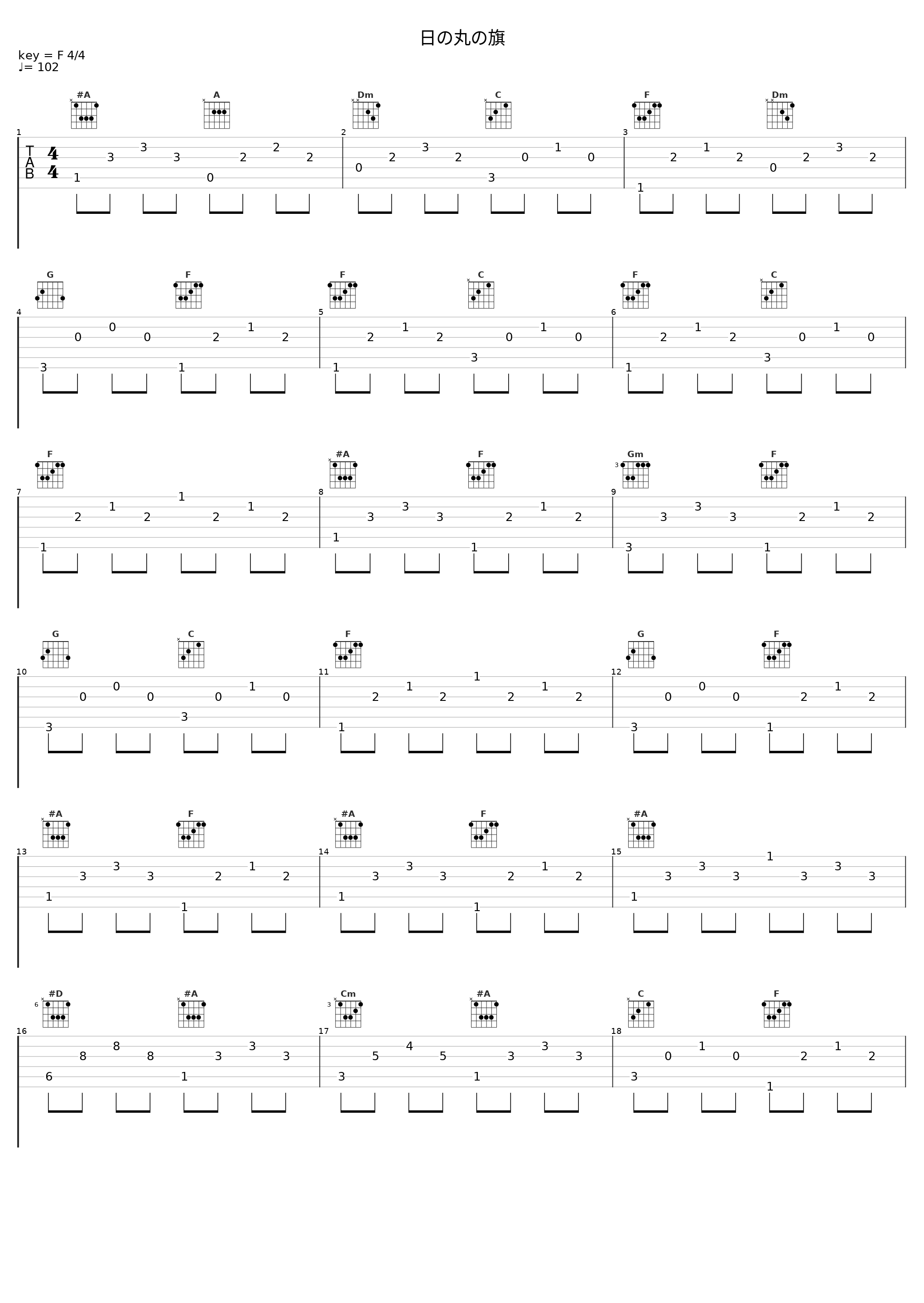 日の丸の旗_杉並児童合唱団_1