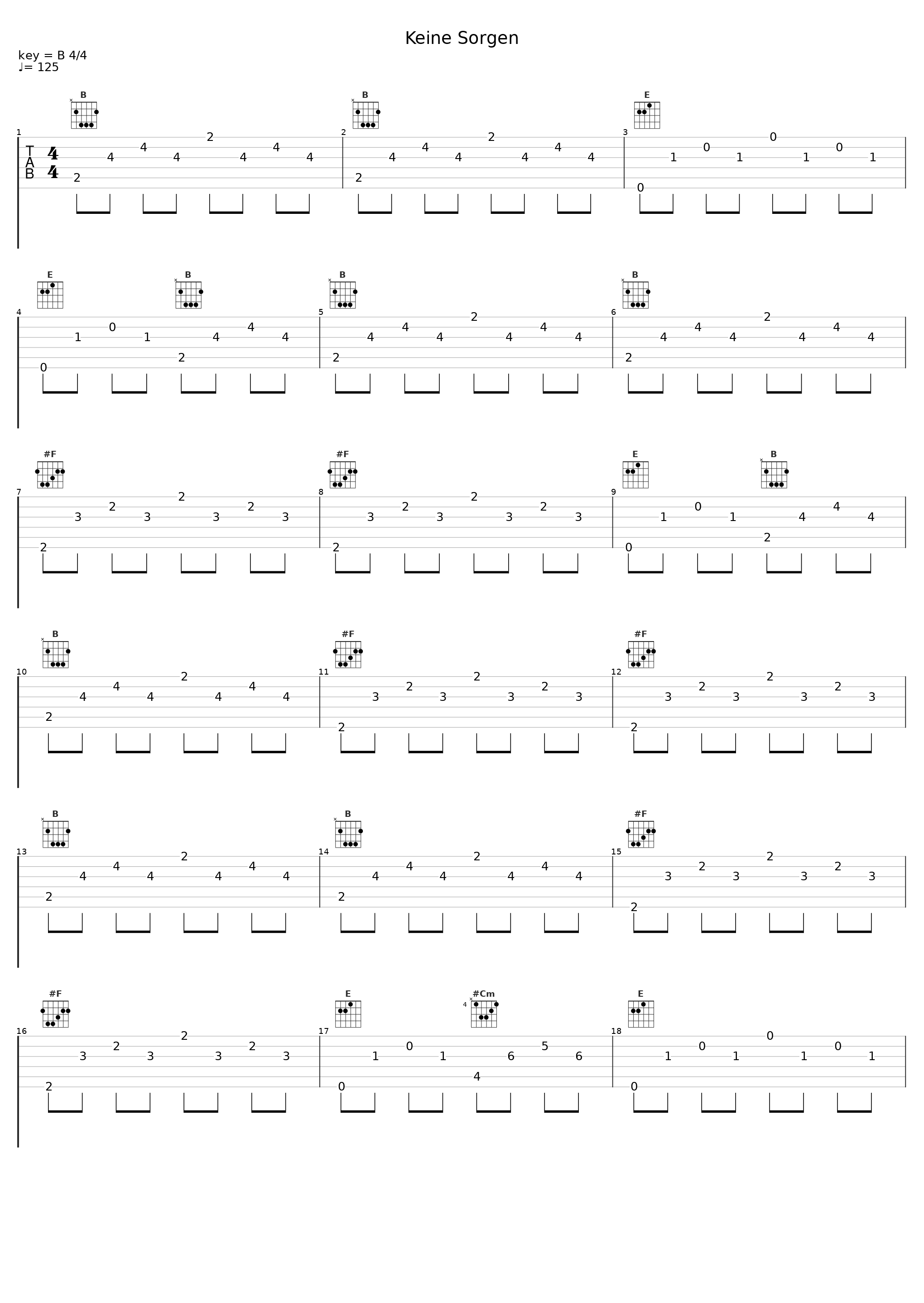Keine Sorgen_Michael Wendler_1
