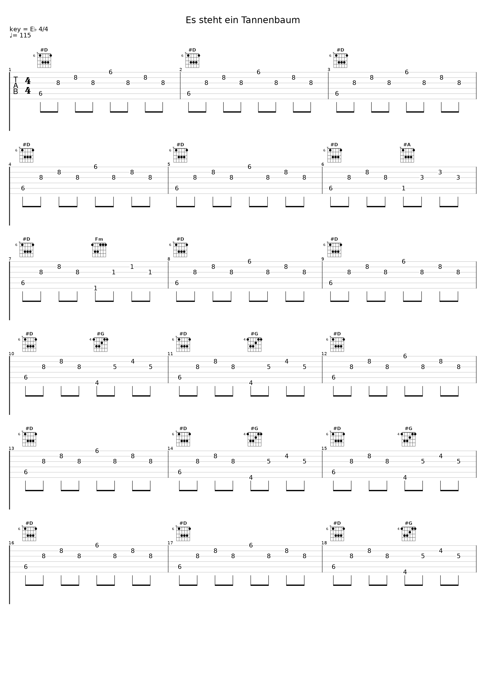 Es steht ein Tannenbaum_Reinhard Horn_1