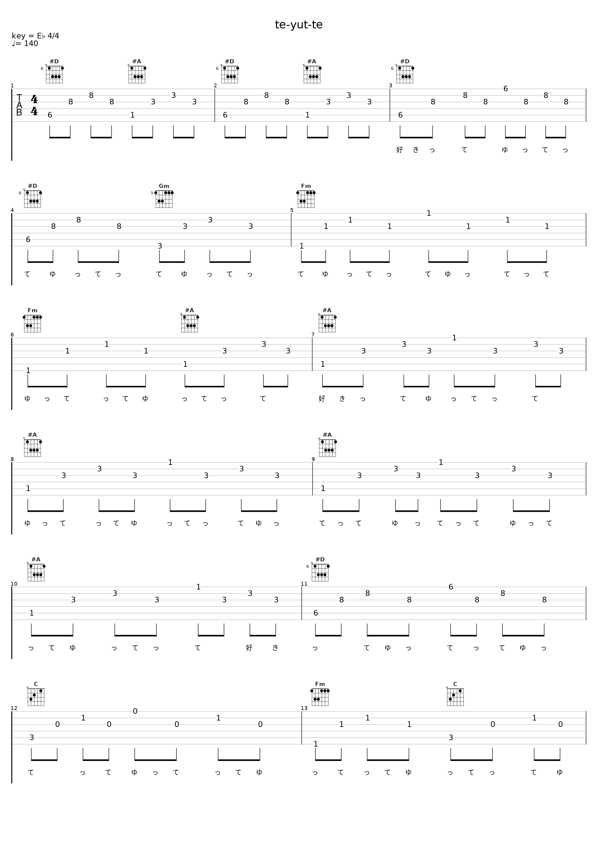 te-yut-te_フェイP,镜音铃_1