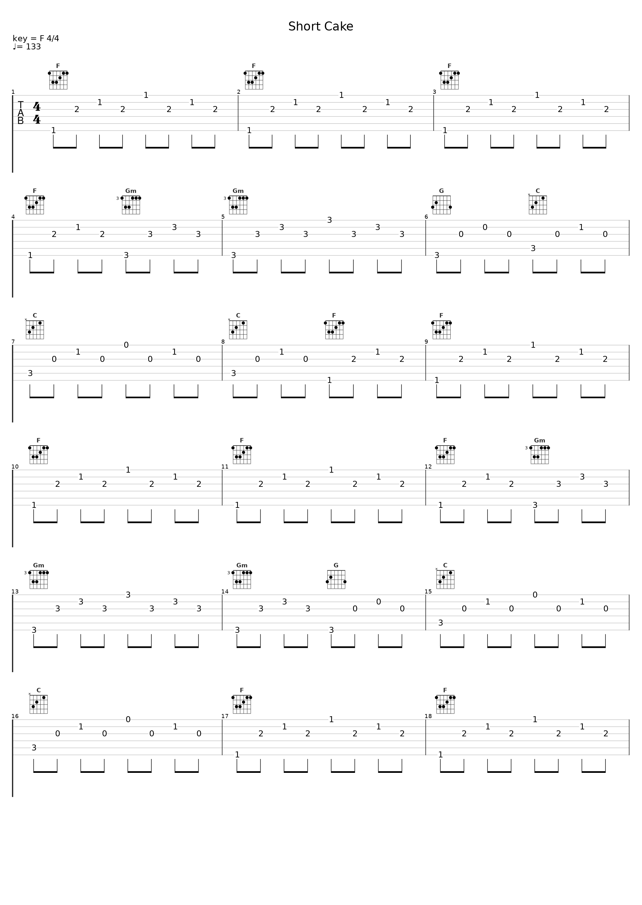 Short Cake_Humming Urban Stereo_1