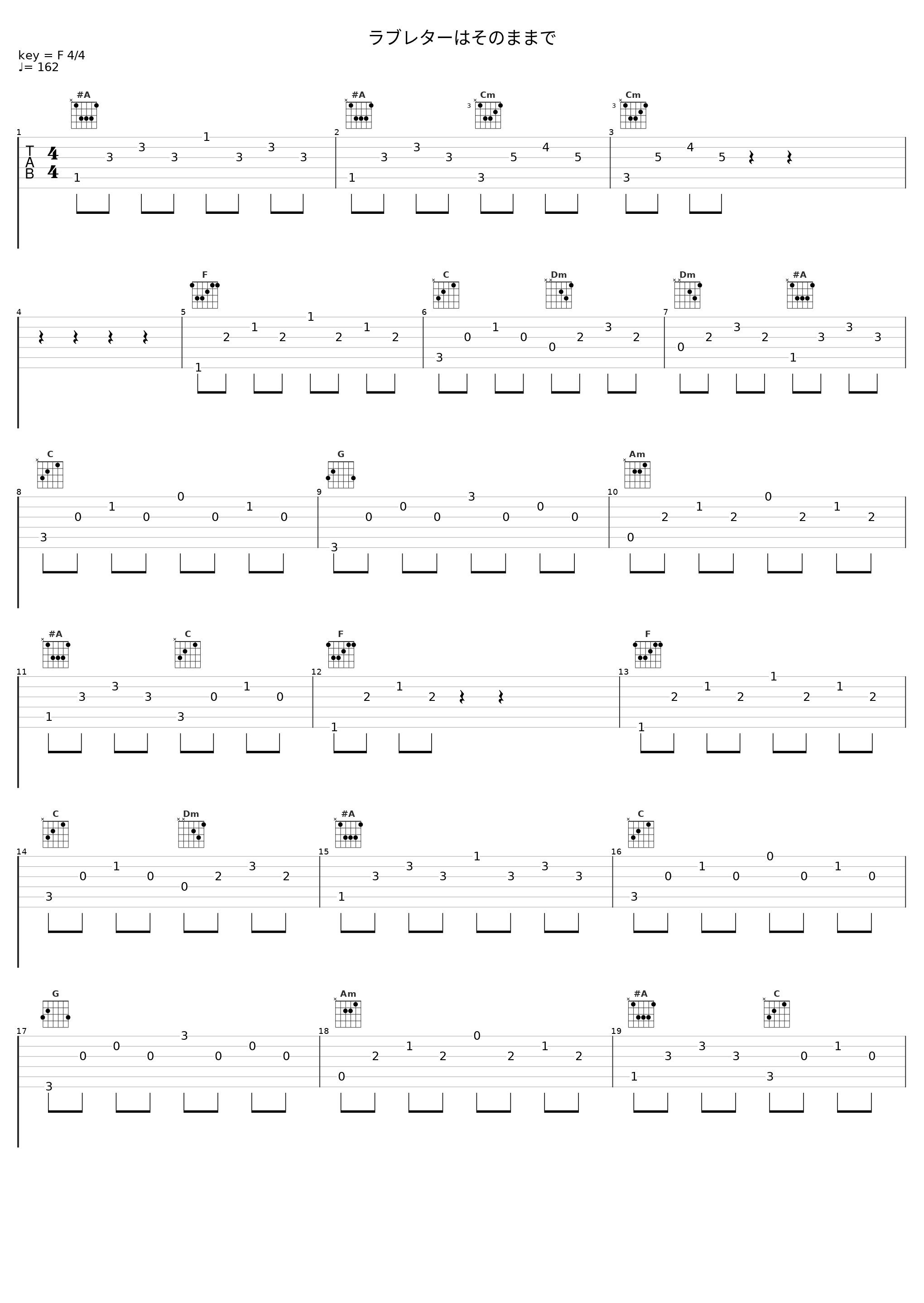ラブレターはそのままで_佐藤直纪_1