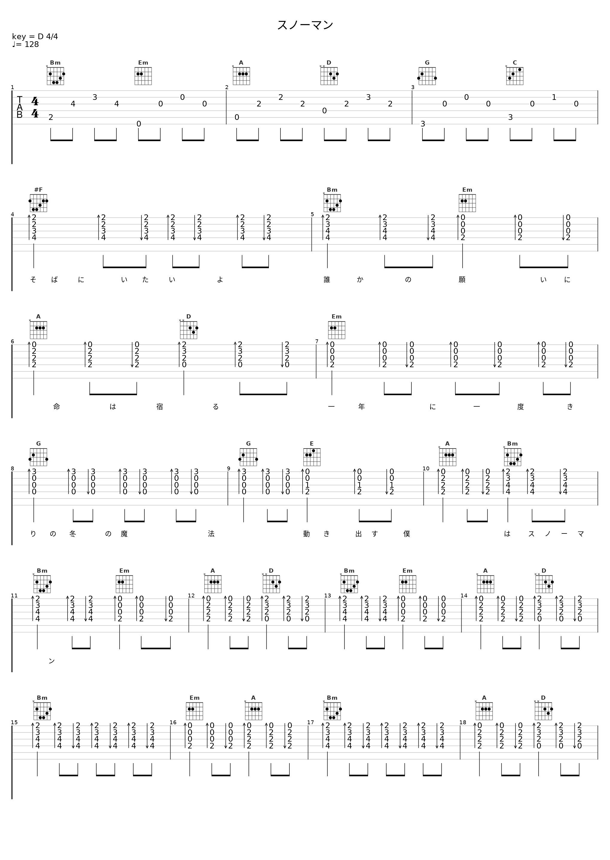 スノーマン_镜音连_1