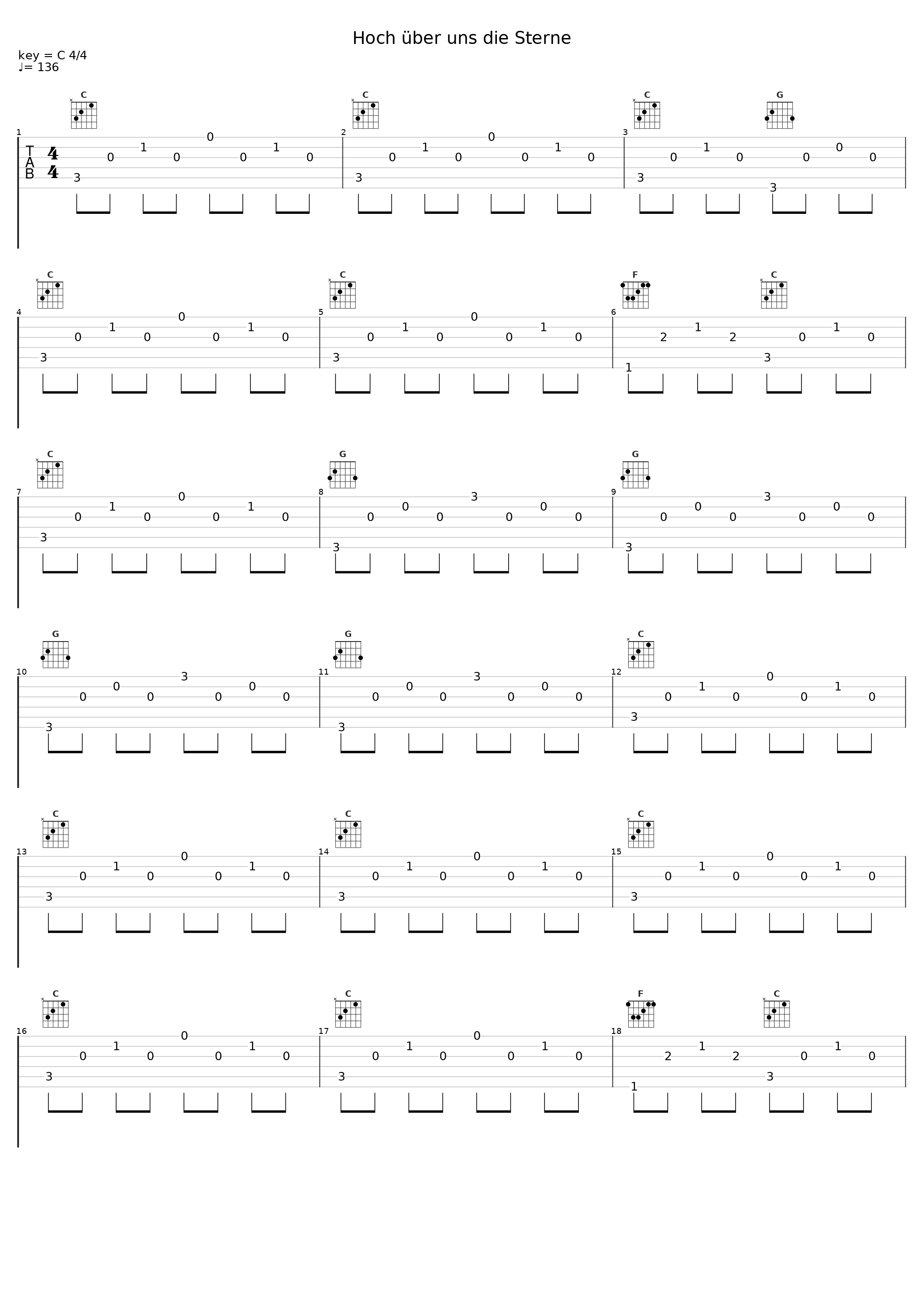 Hoch über uns die Sterne_Reinhard Horn_1
