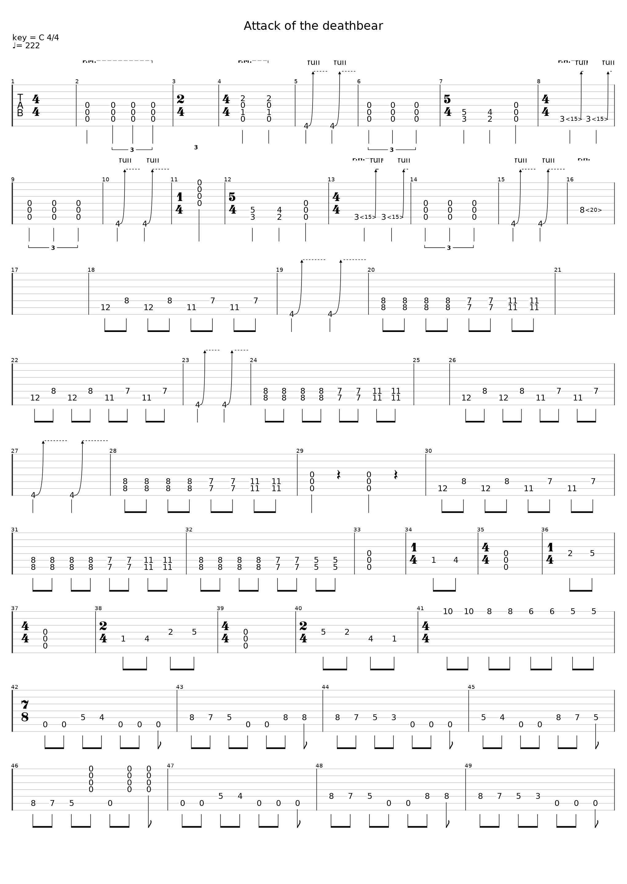 Attack Of The Deathbear_Beyond The Measurements_1