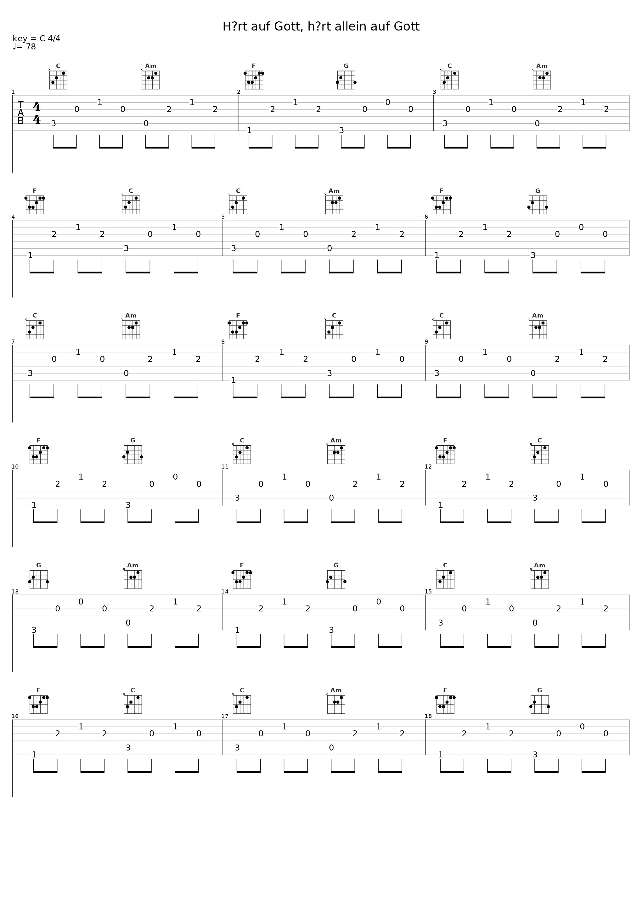 Hört auf Gott, hört allein auf Gott_Reinhard Horn_1