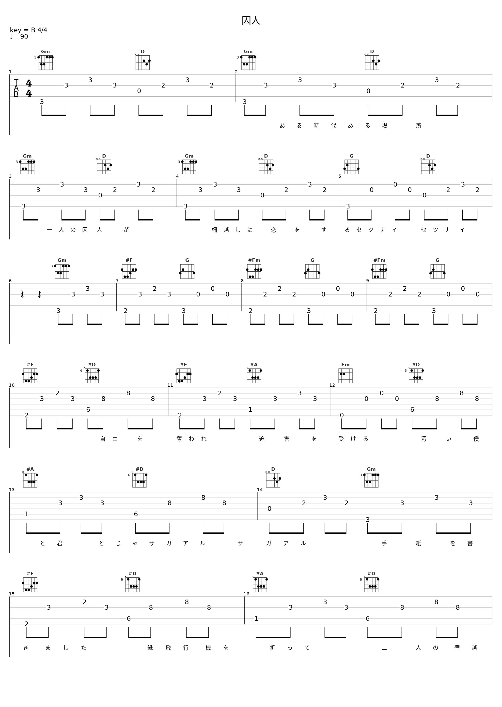 囚人_囚人P,镜音连_1