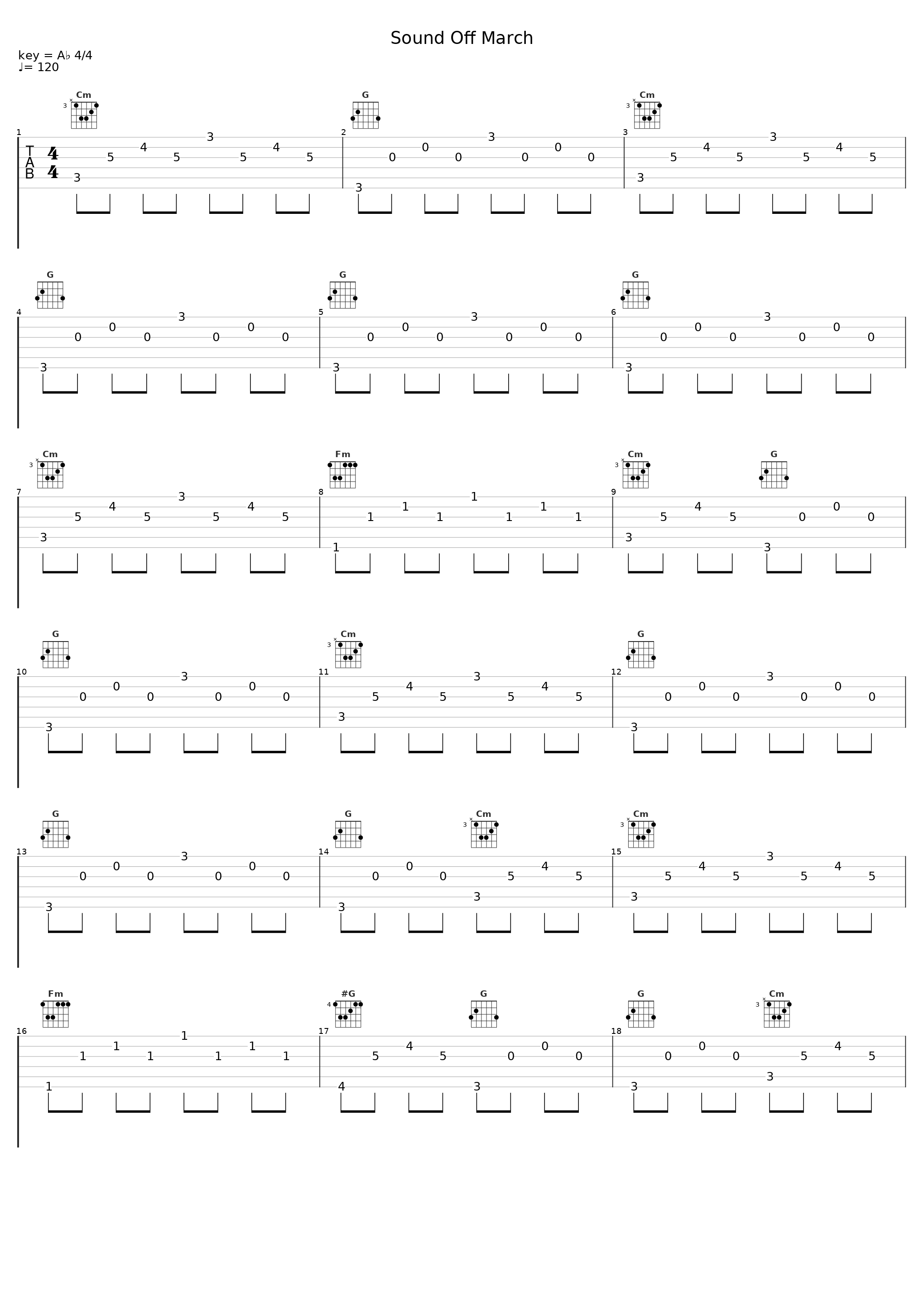 Sound Off March_John Philip Sousa_1