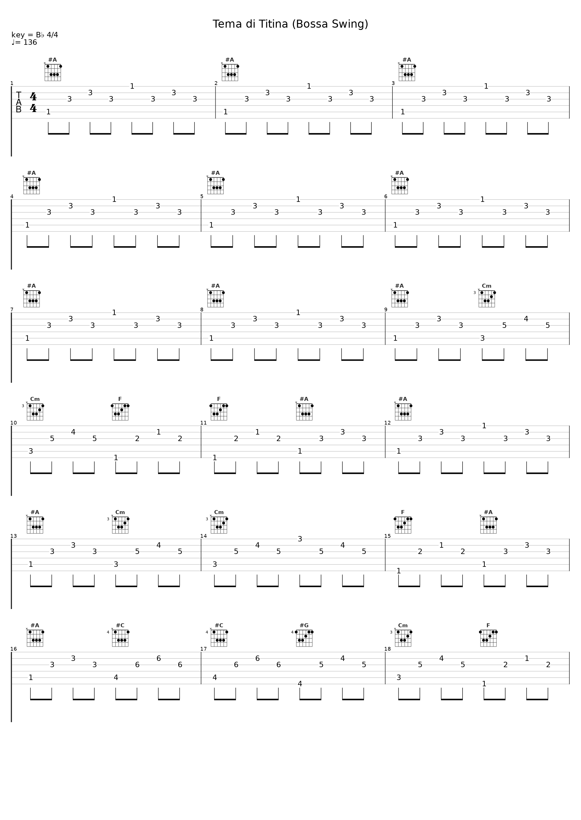 Tema di Titina (Bossa Swing)_Piero Piccioni_1