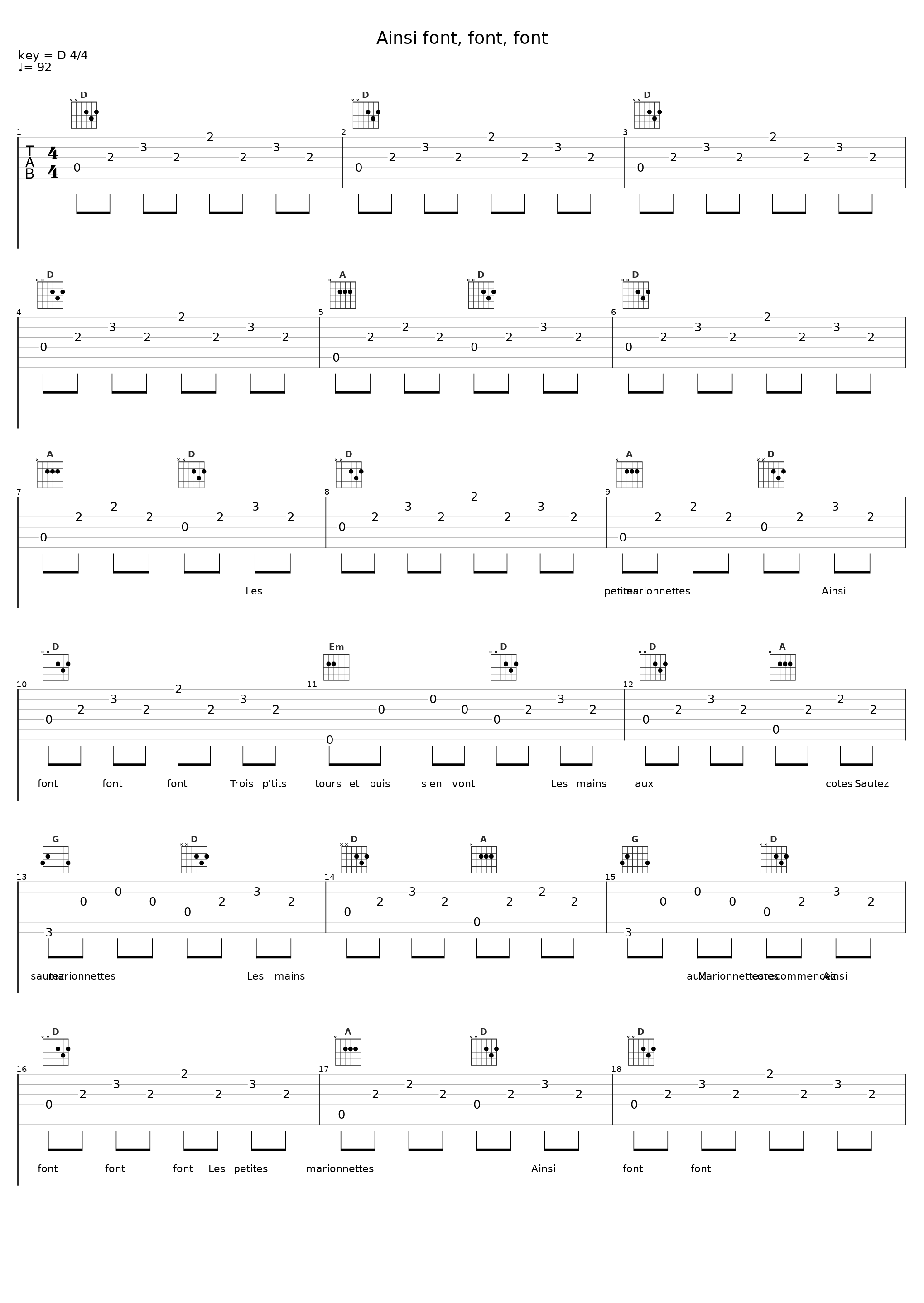 Ainsi font, font, font_The Kiboomers_1