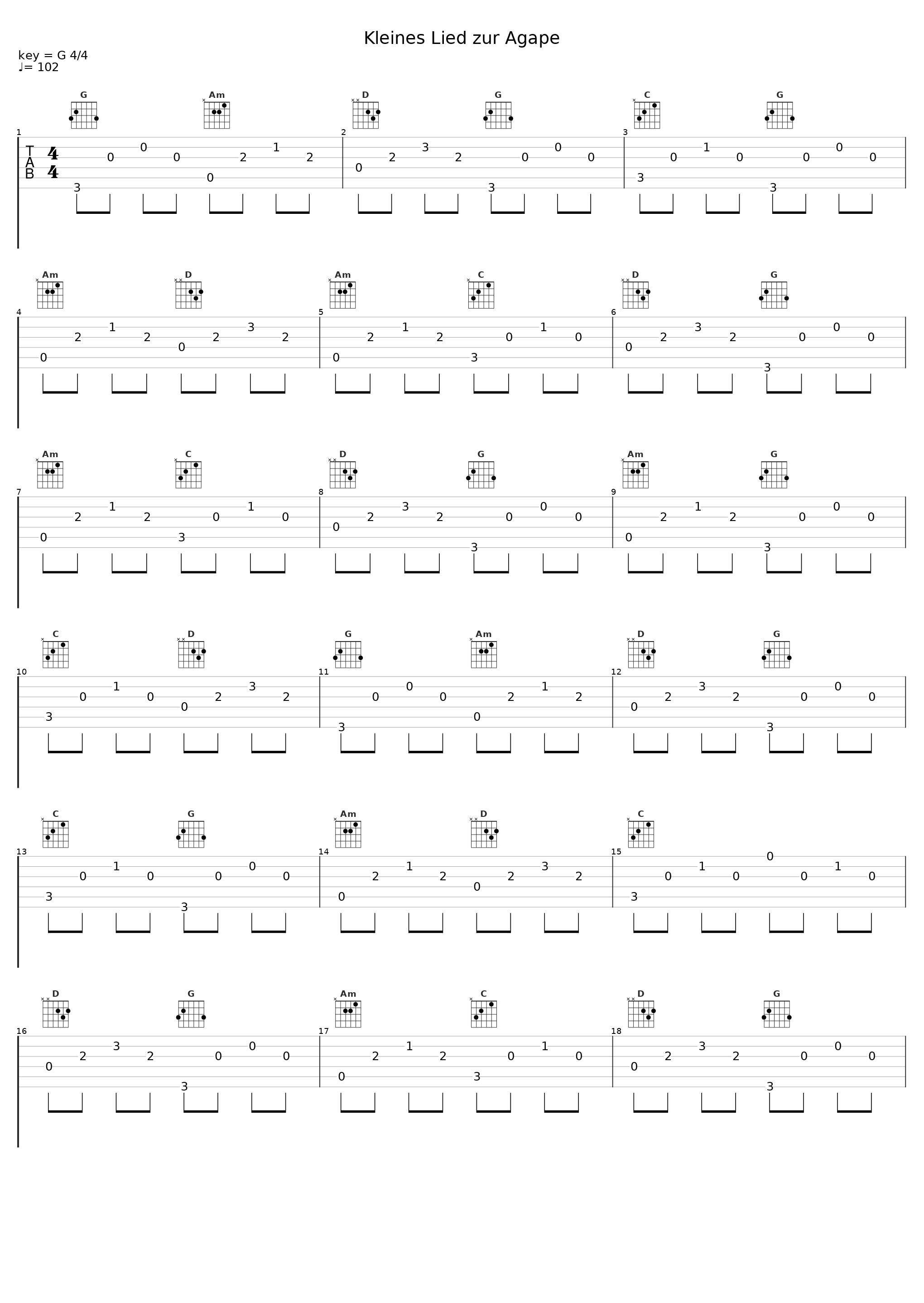 Kleines Lied zur Agape_Reinhard Horn_1