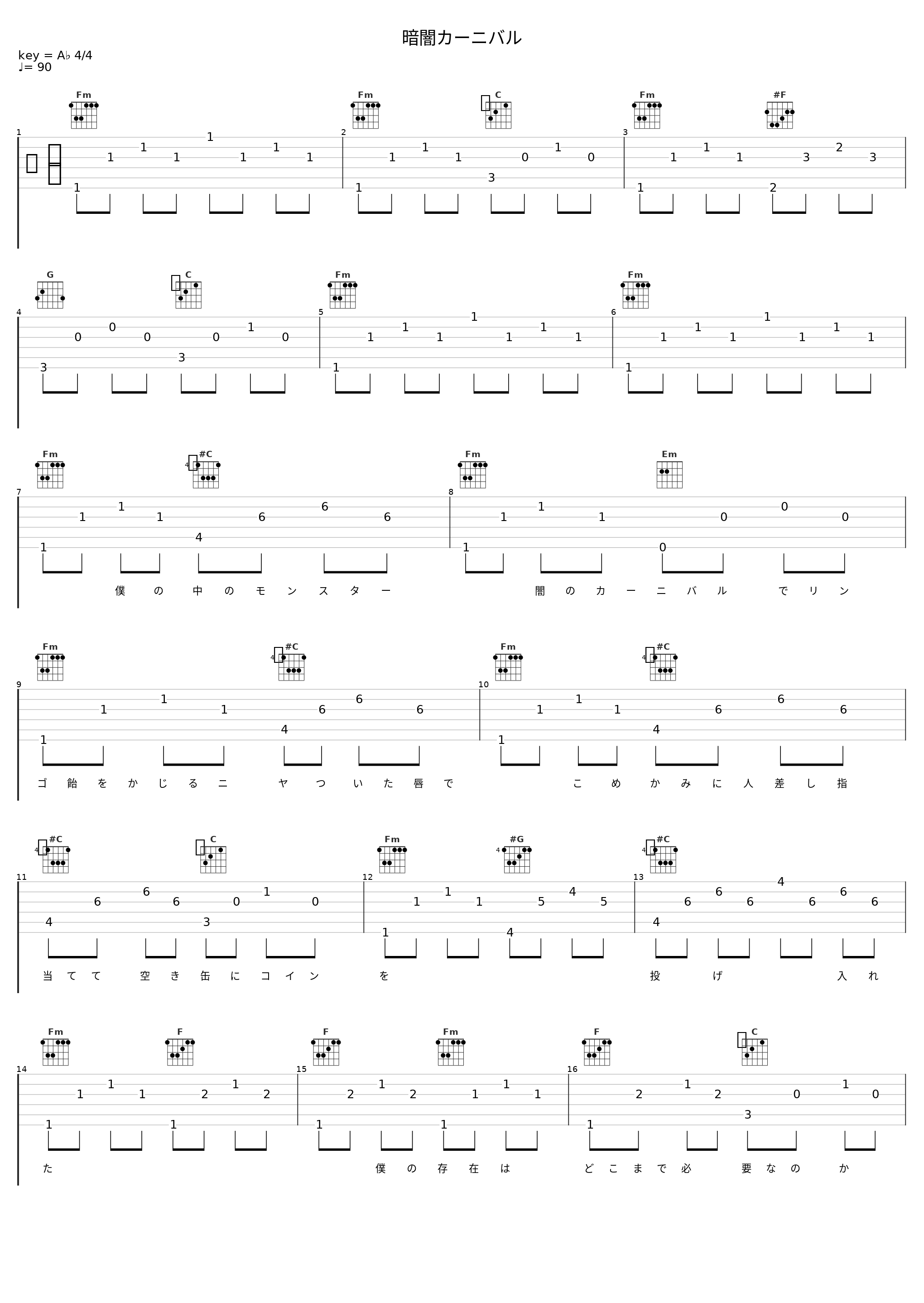 暗闇カーニバル_镜音连_1