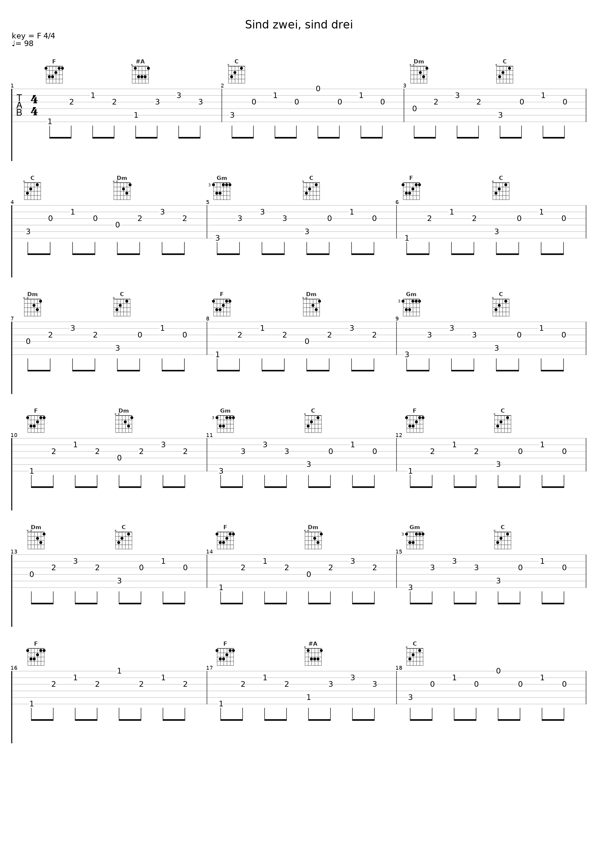 Sind zwei, sind drei_Reinhard Horn_1