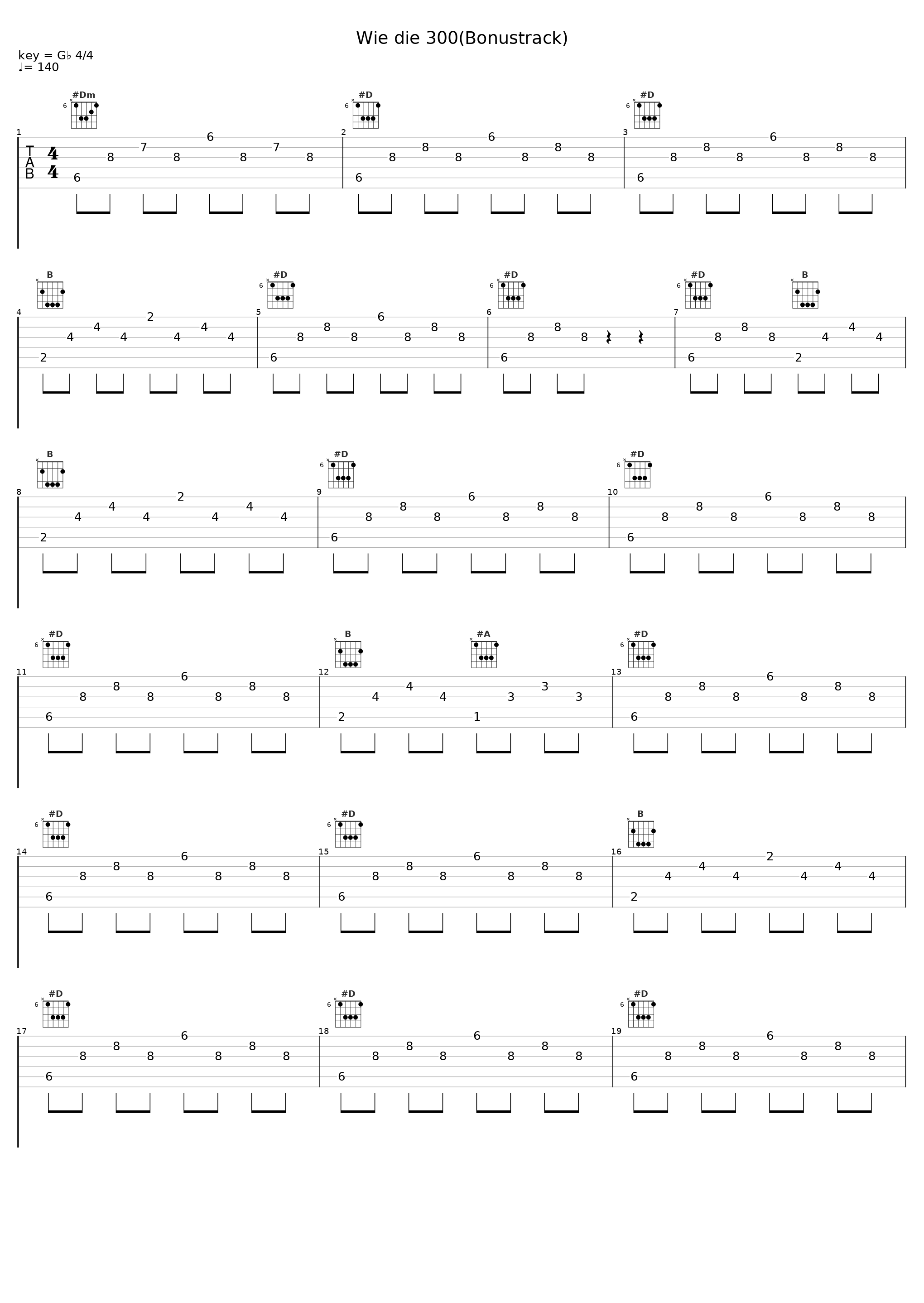 Wie die 300(Bonustrack)_Majoe_1