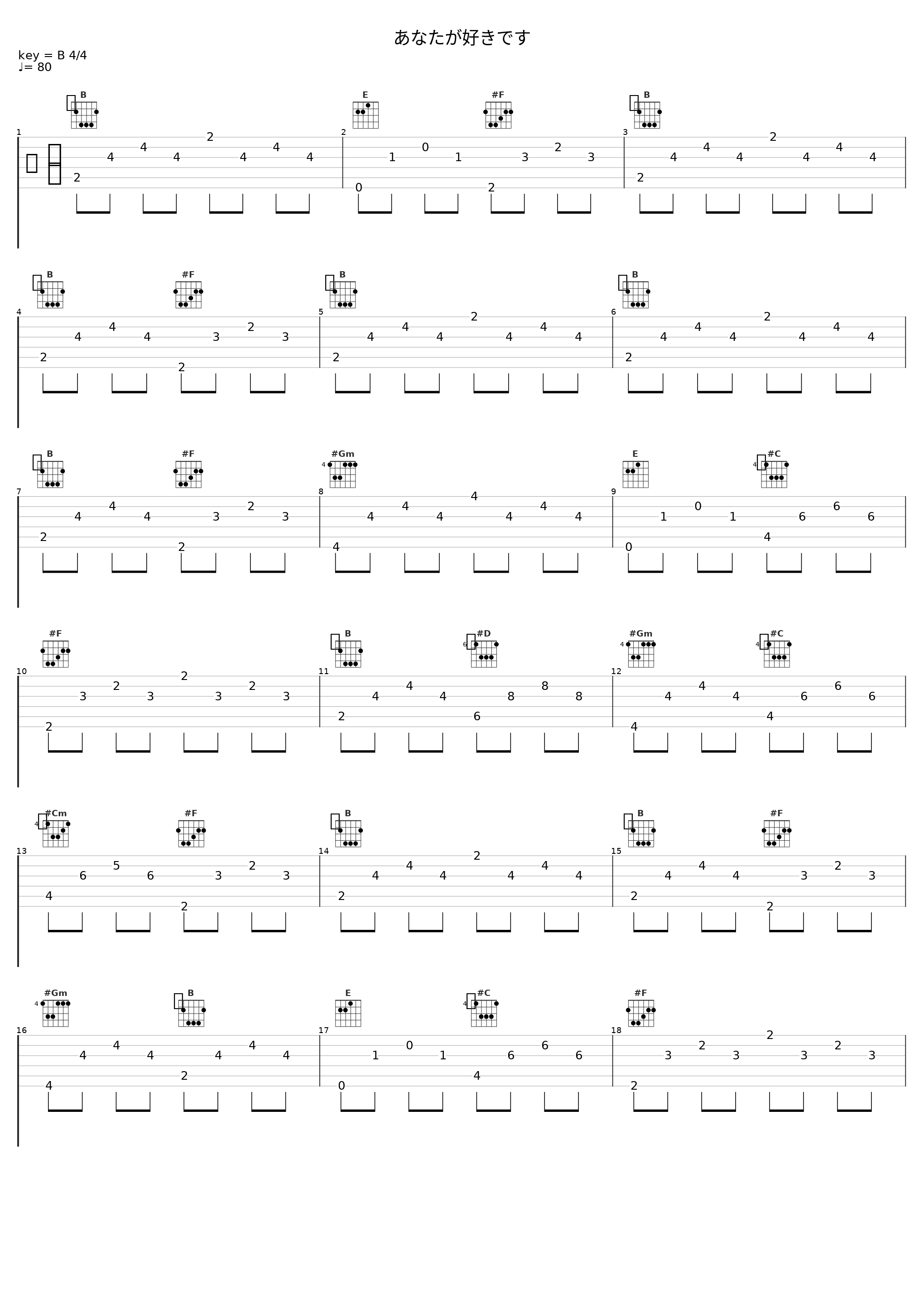 あなたが好きです_Angel Note_1