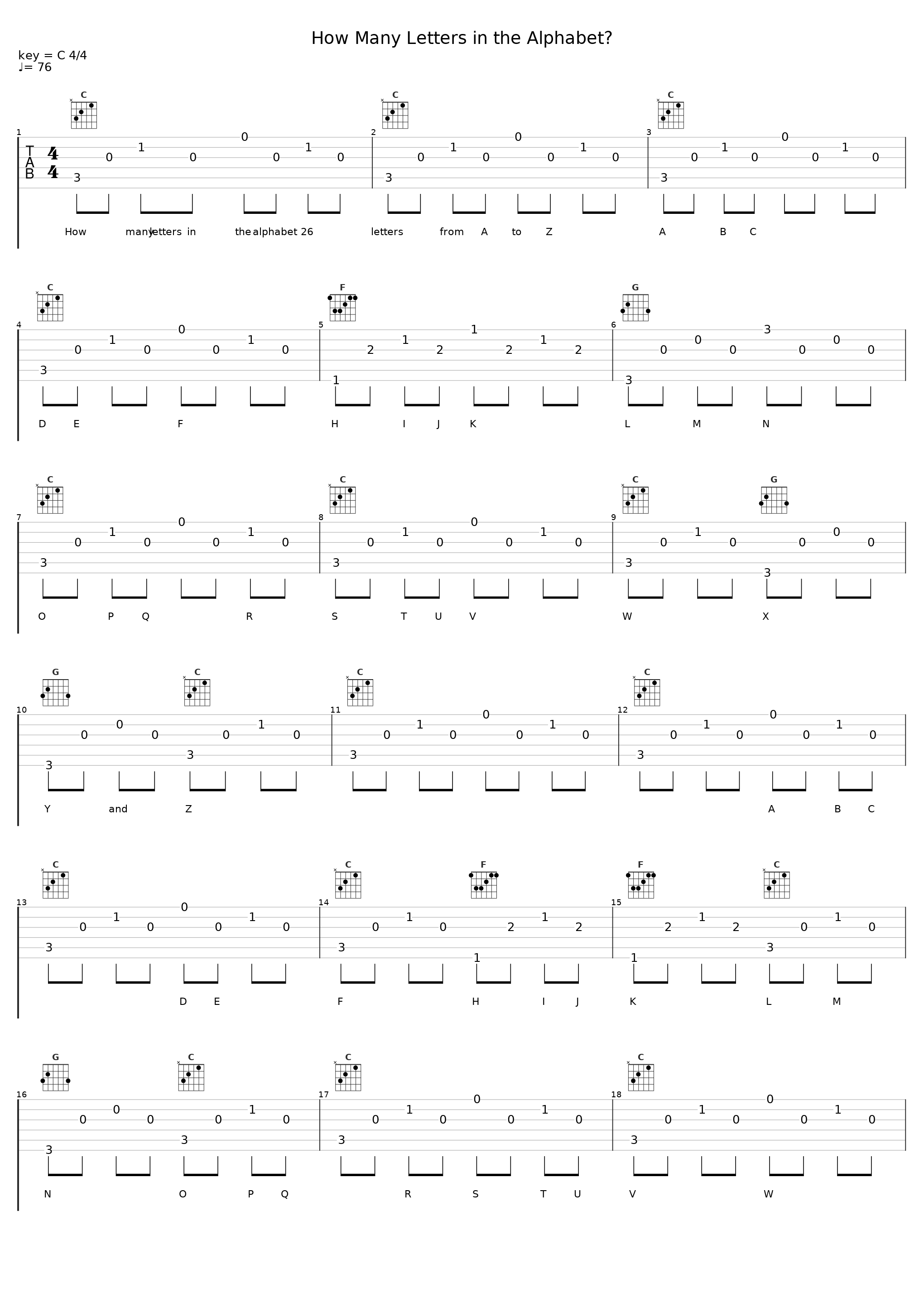 How Many Letters in the Alphabet?_The Kiboomers_1