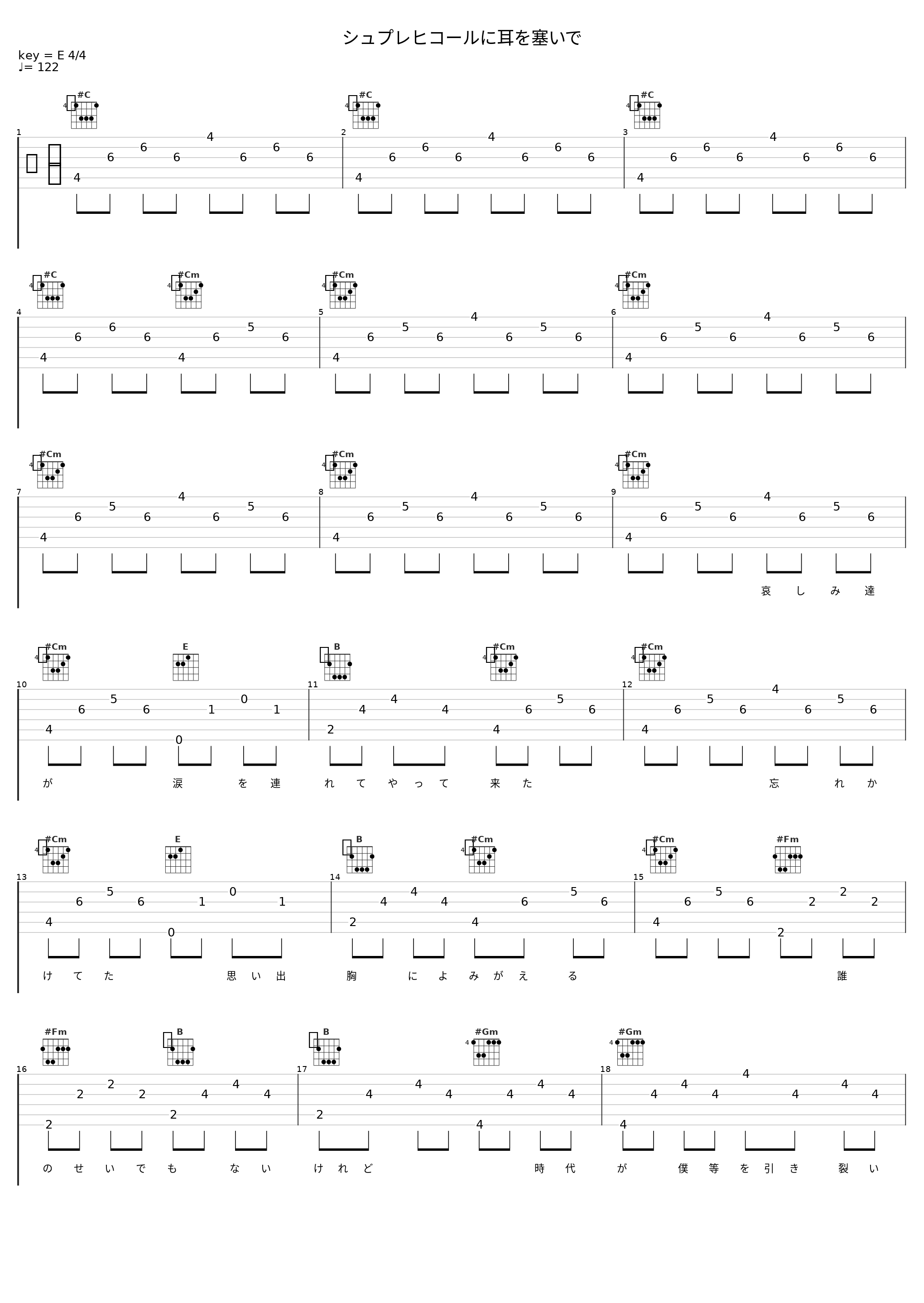 シュプレヒコールに耳を塞いで_THE ALFEE_1