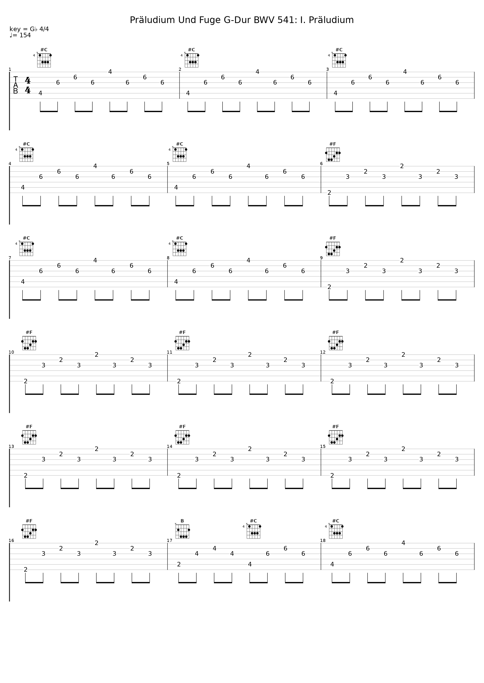 Präludium Und Fuge G-Dur BWV 541: I. Präludium_Johannes Trümpler_1
