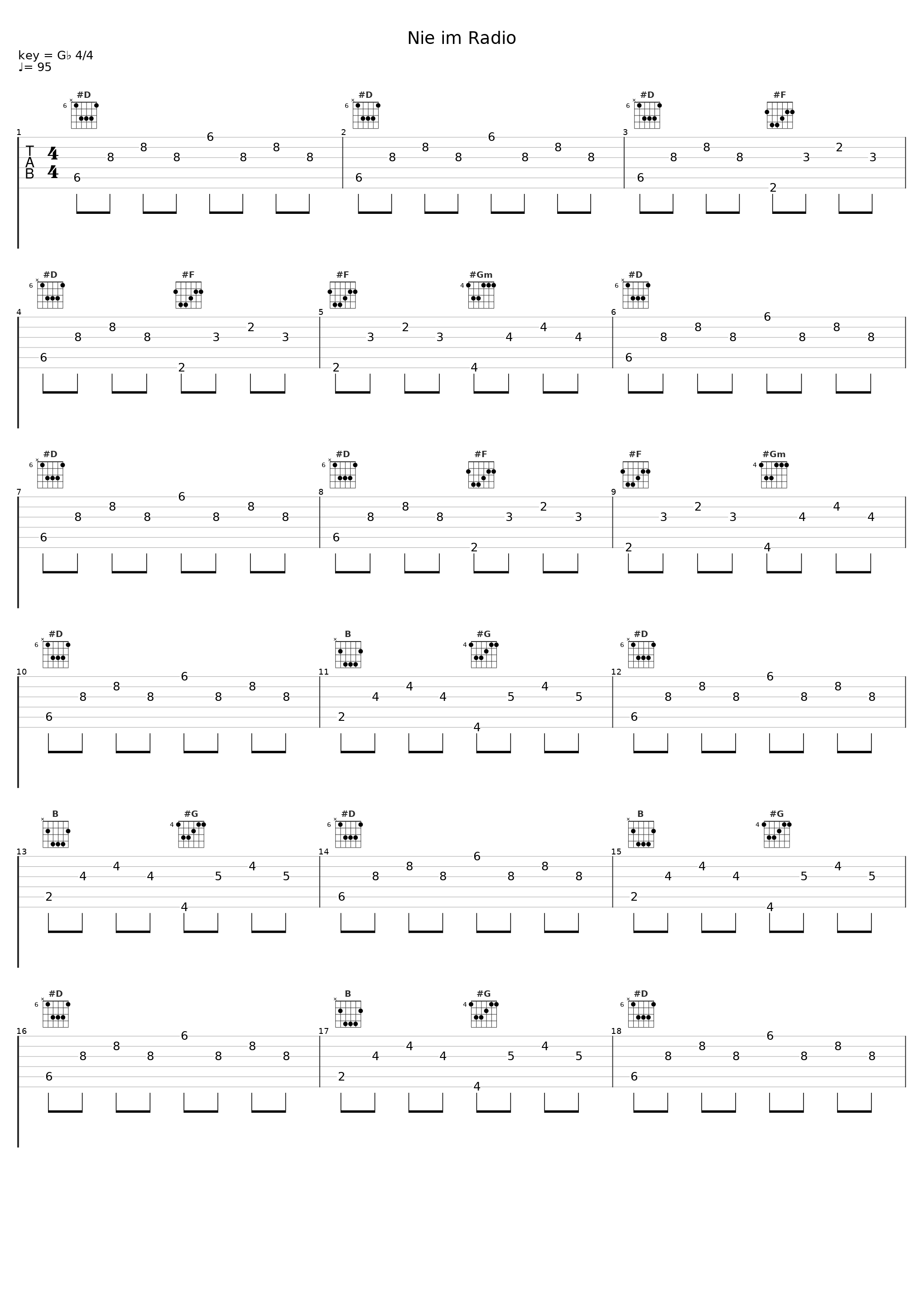 Nie im Radio_SONDASCHULE_1