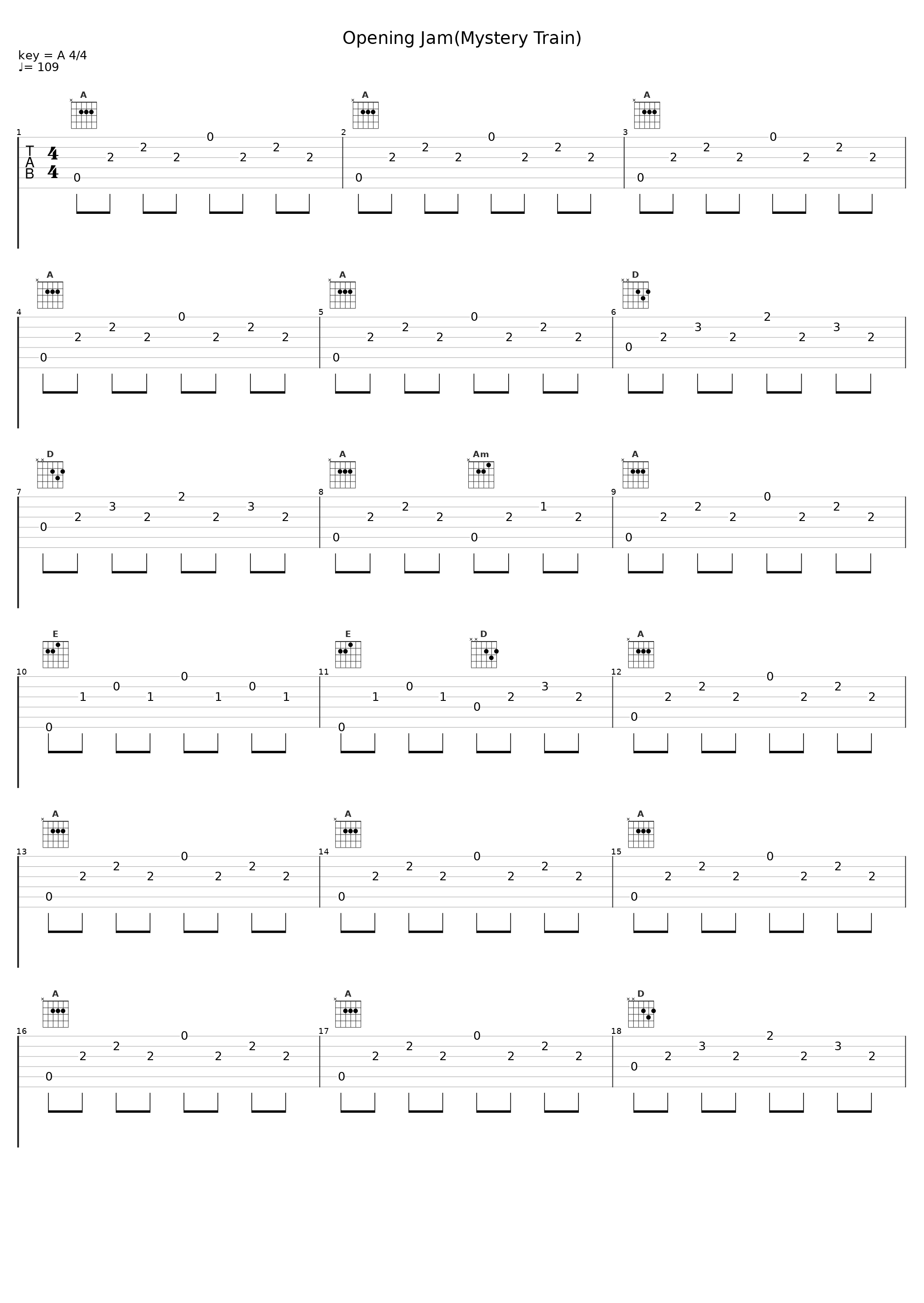 Opening Jam(Mystery Train)_Elvis Presley_1