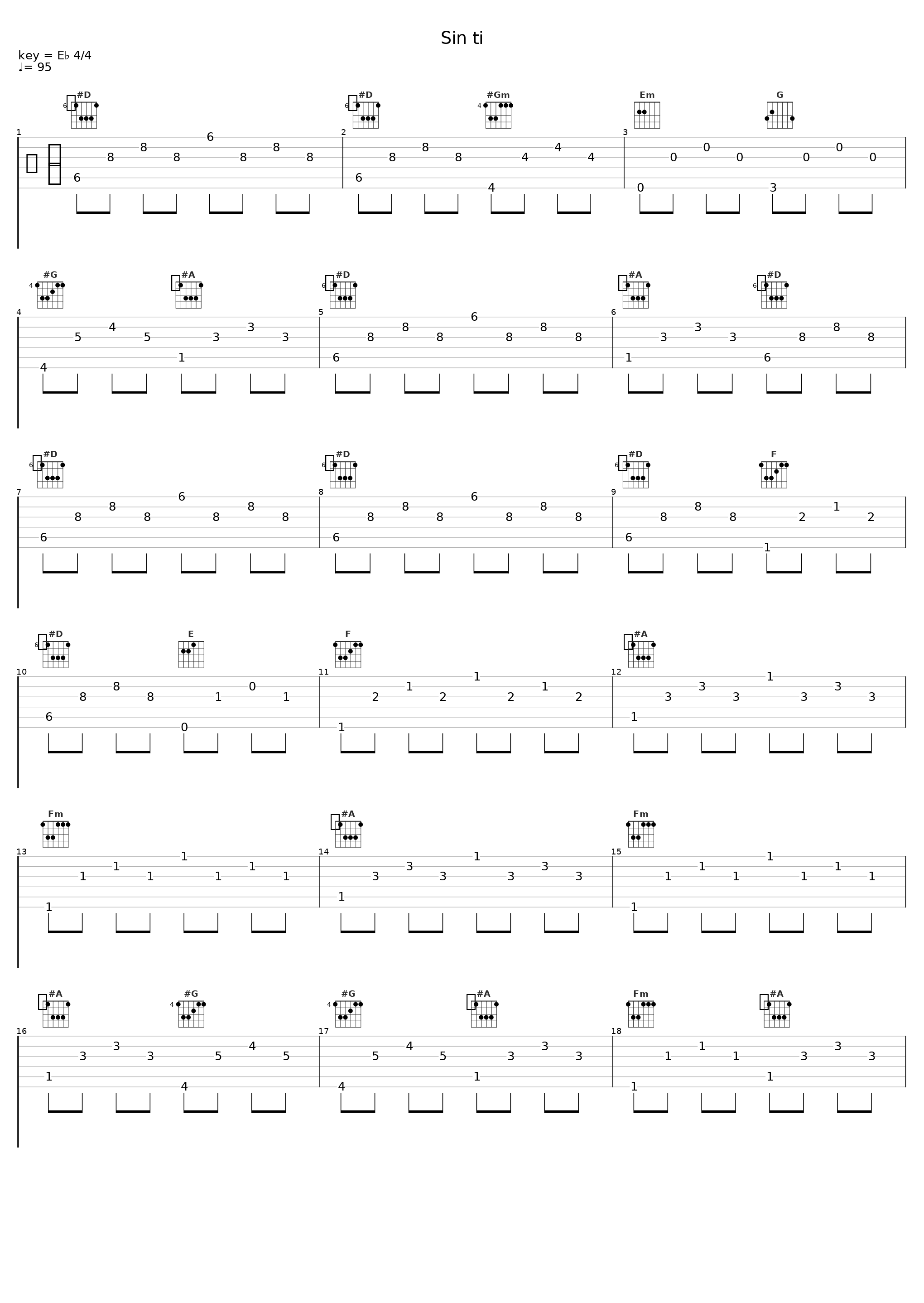 Sin ti_Dyango_1