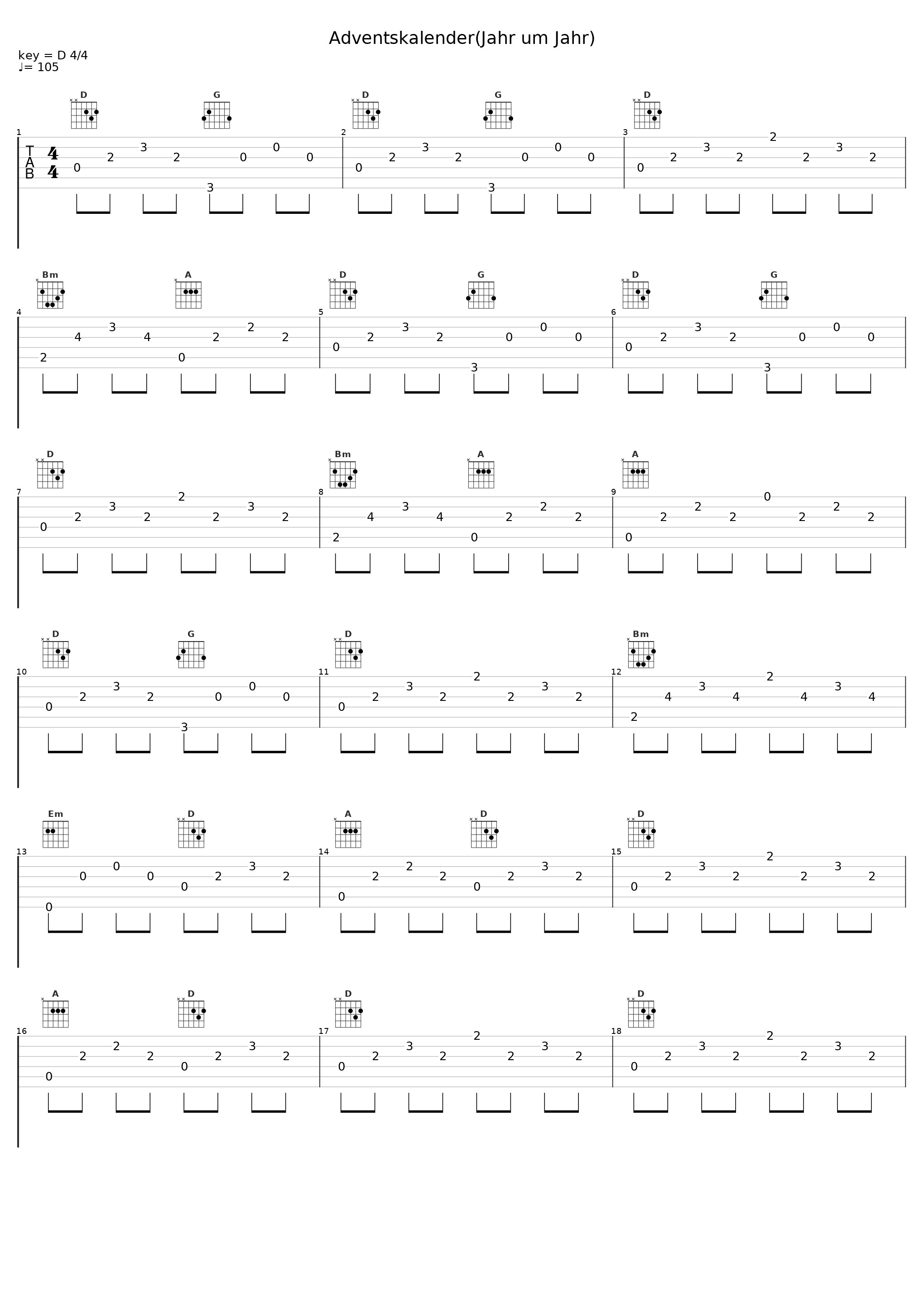 Adventskalender(Jahr um Jahr)_Reinhard Horn_1