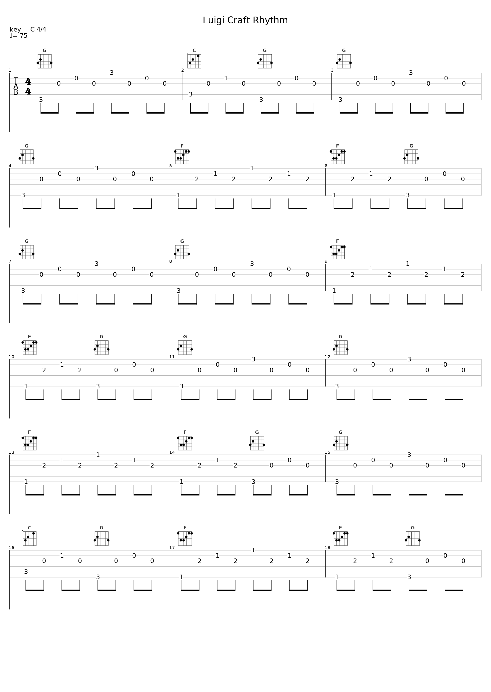 Luigi Craft Rhythm_下村阳子_1