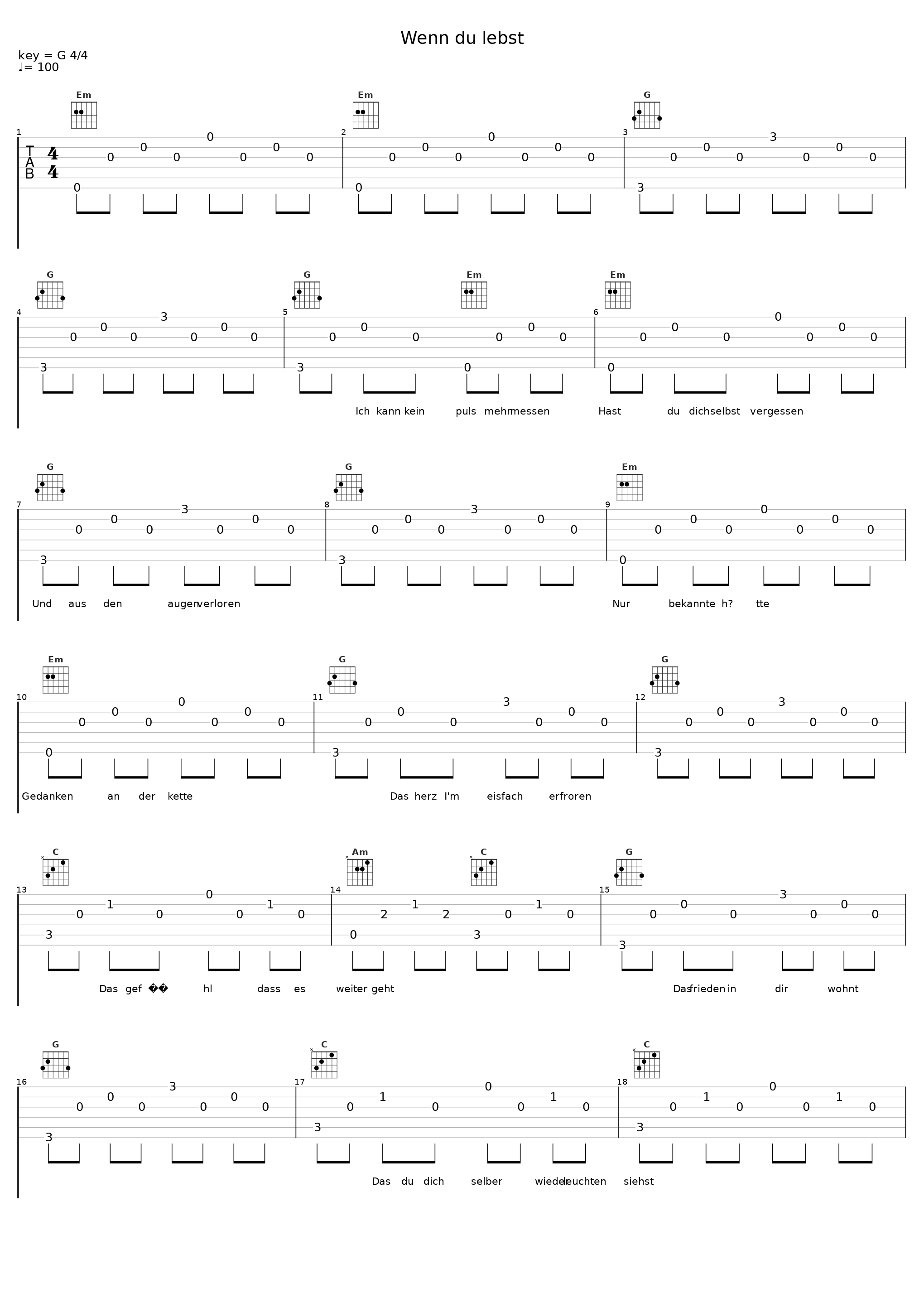 Wenn du lebst_Johannes Oerding_1