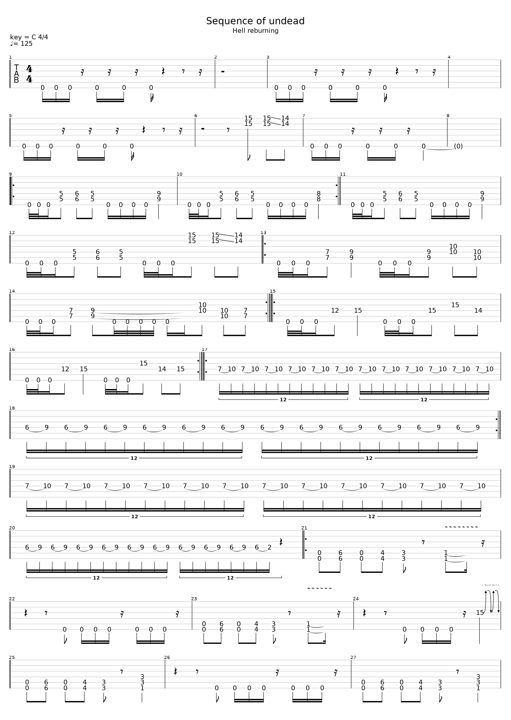 Sequence Of Undead_Dead Simple_1