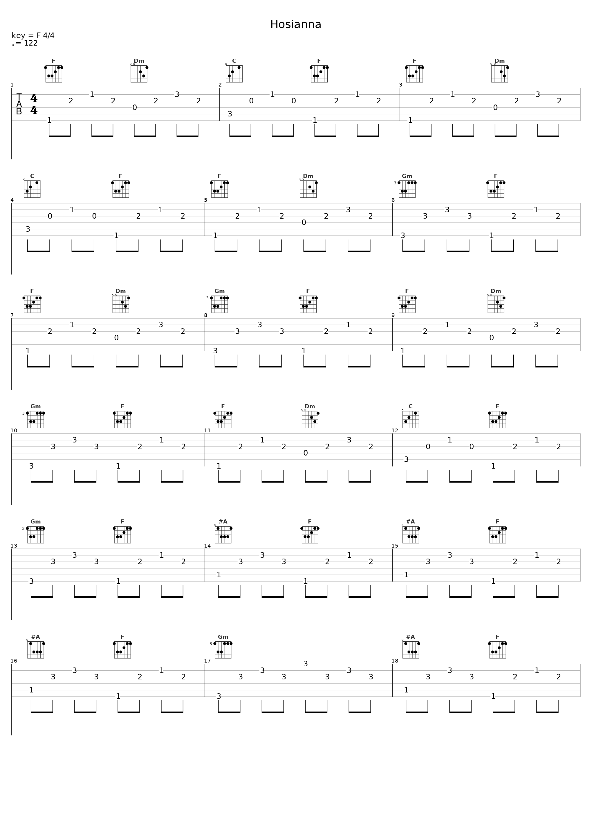 Hosianna_Reinhard Horn_1