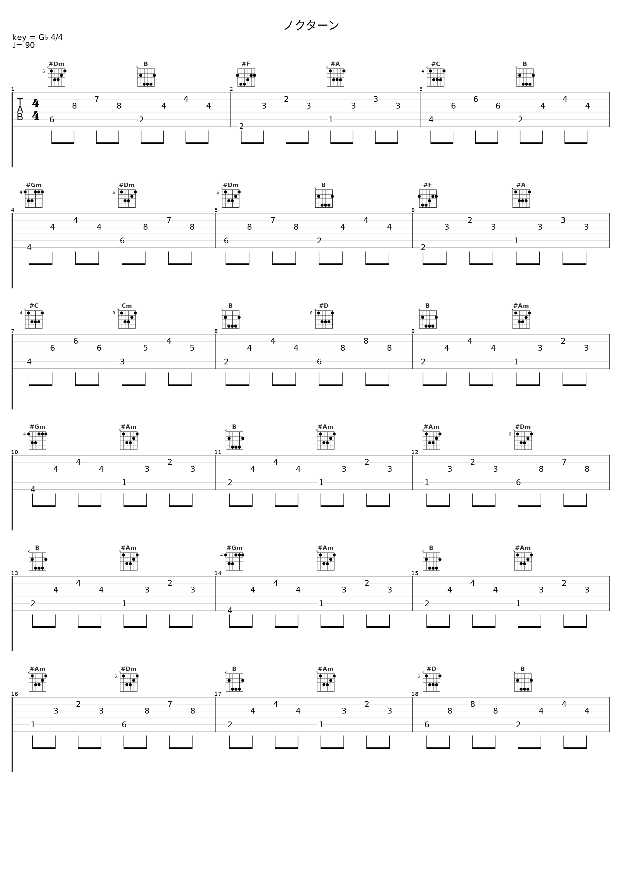 ノクターン_镜音连,结月缘_1