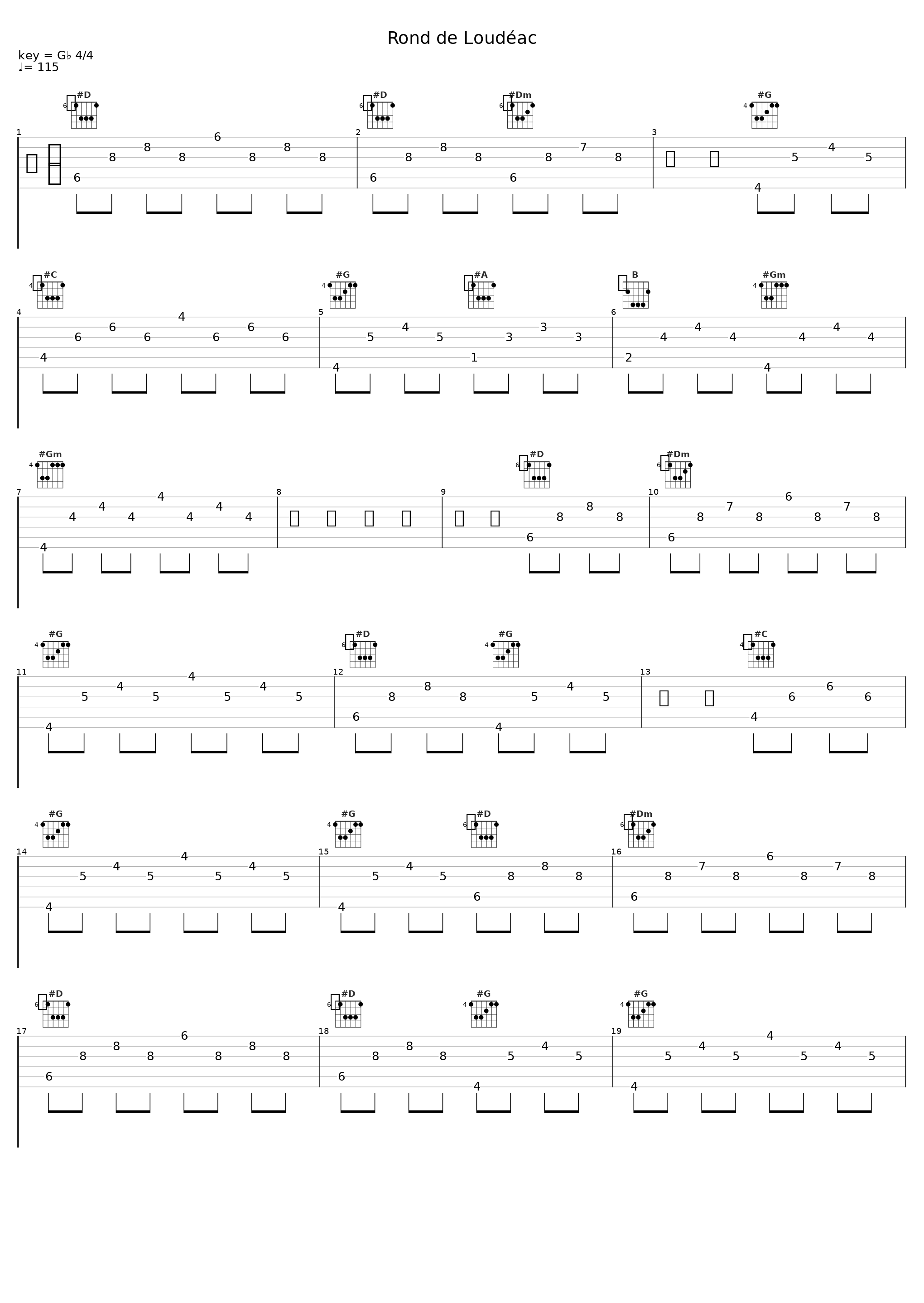 Rond de Loudéac_MUJI BGM_1