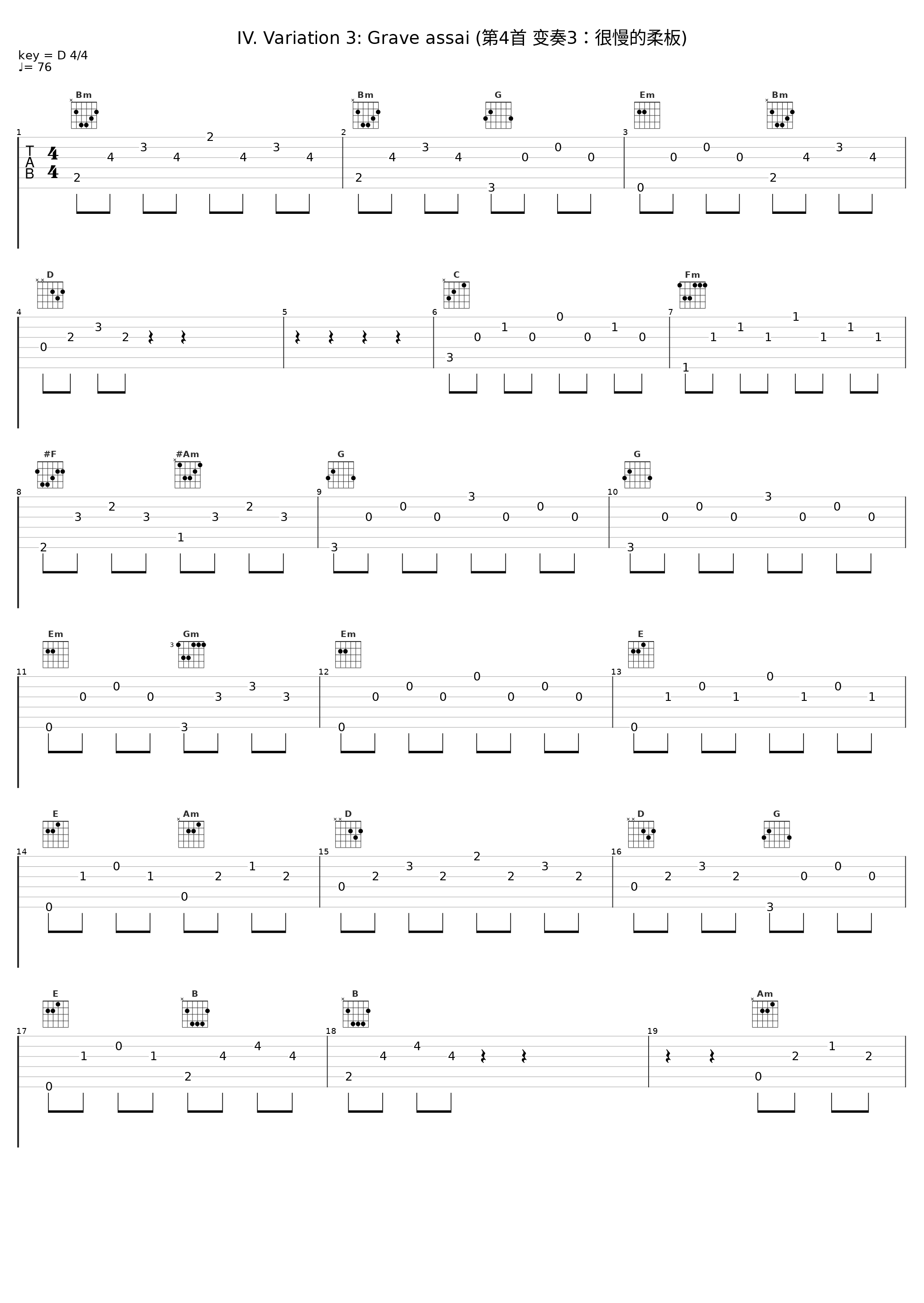 IV. Variation 3: Grave assai (第4首 变奏3:很慢的柔板)_Marc-Andre Hamelin_1