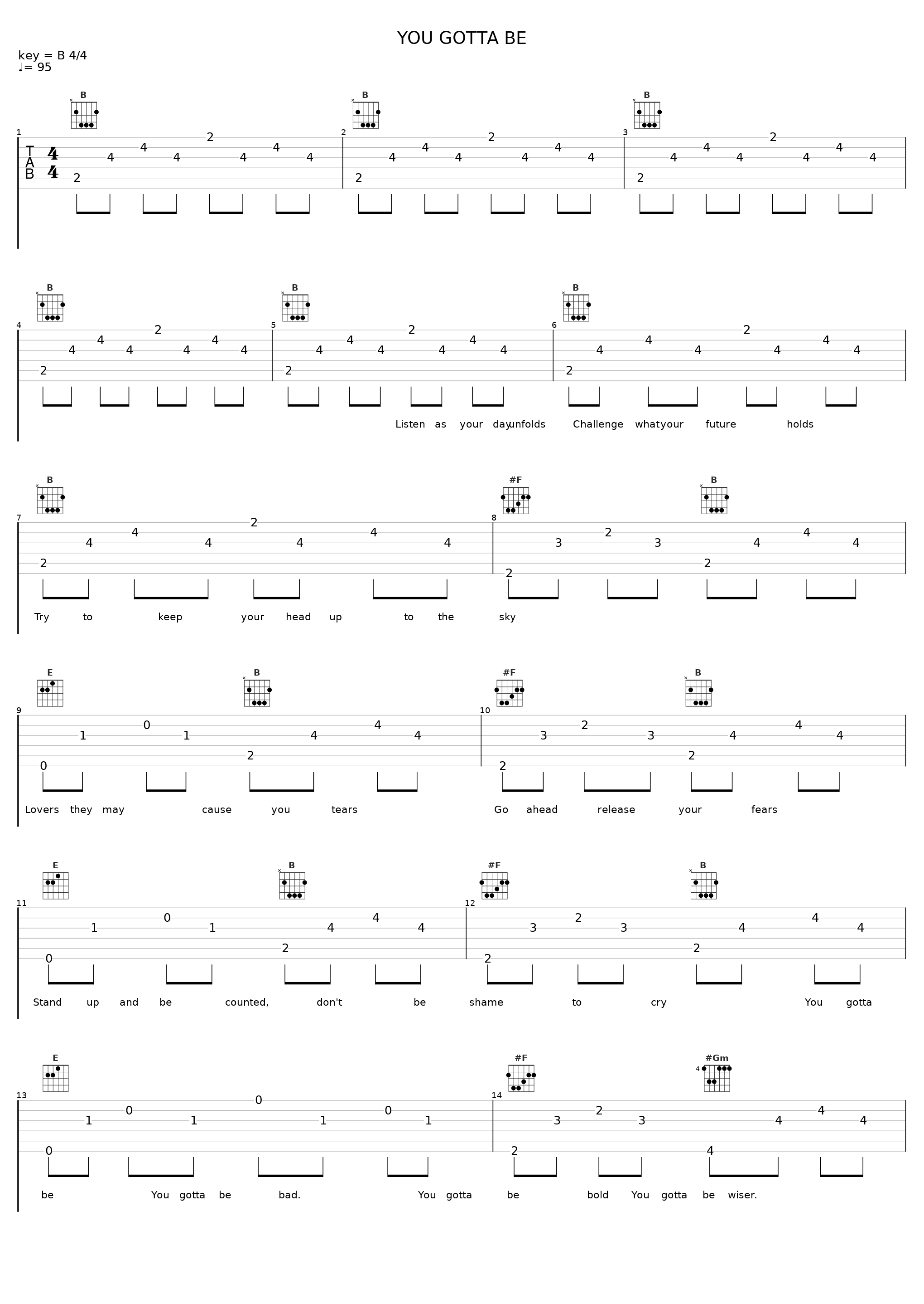 YOU GOTTA BE_槇原敬之_1