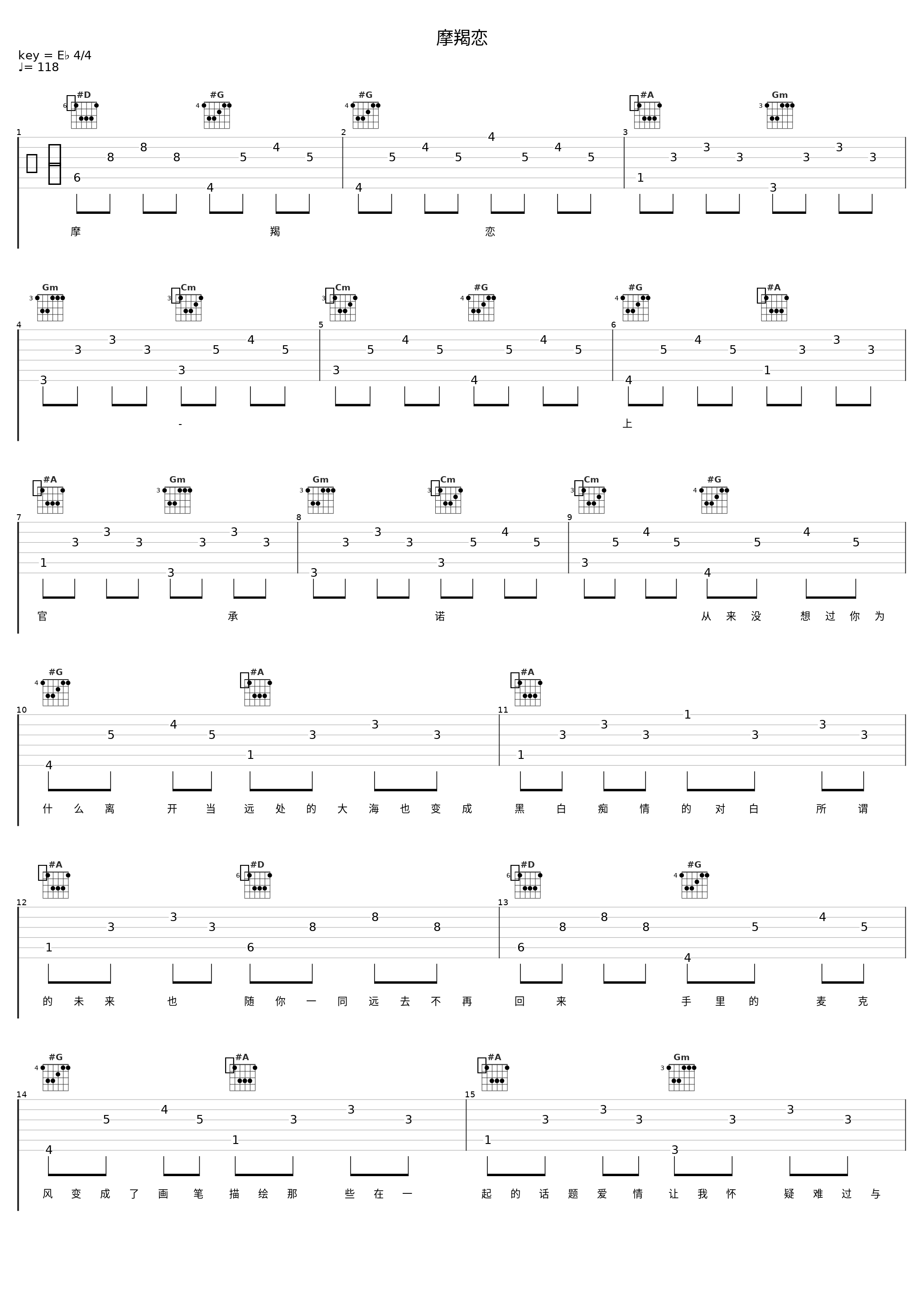 摩羯恋_上官承诺_1